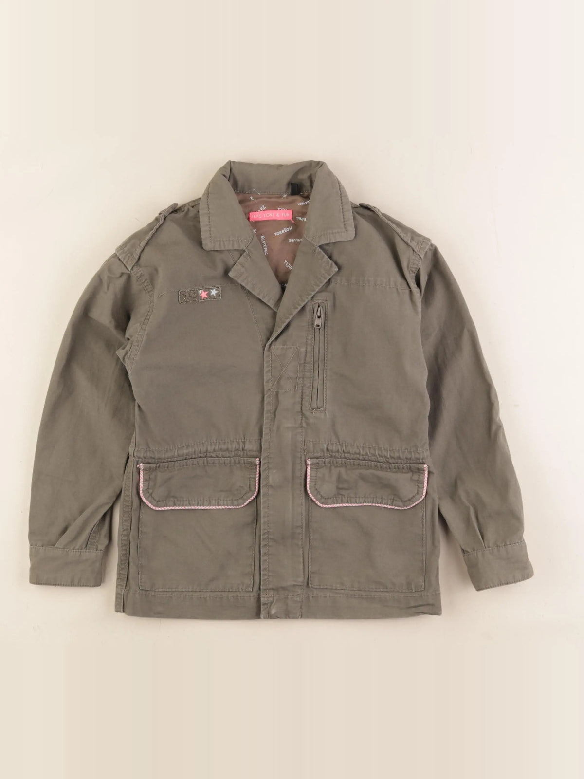 IKKS - veste vert - 6 ans