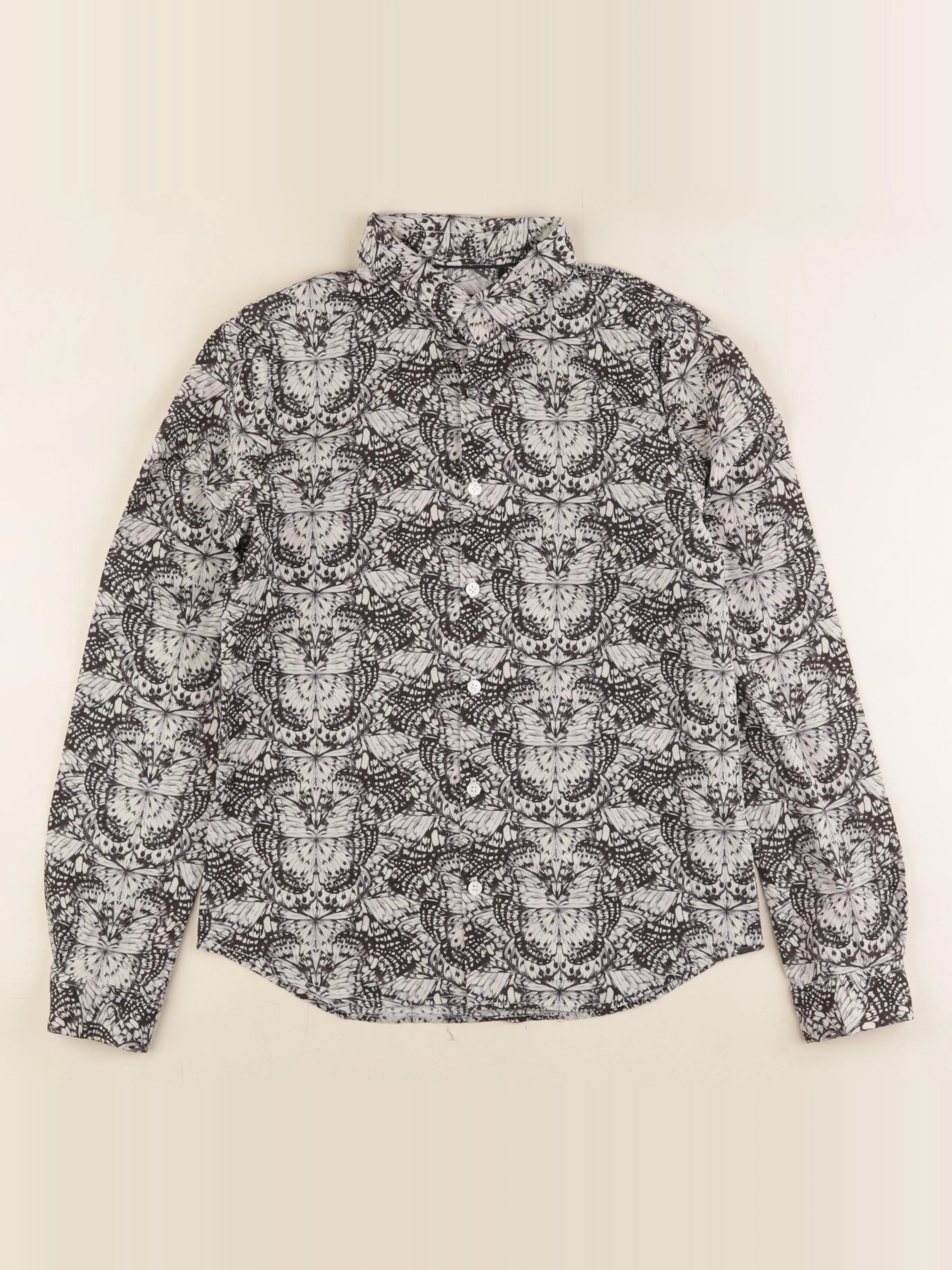 IKKS - chemise blanc, noir - 12 ans
