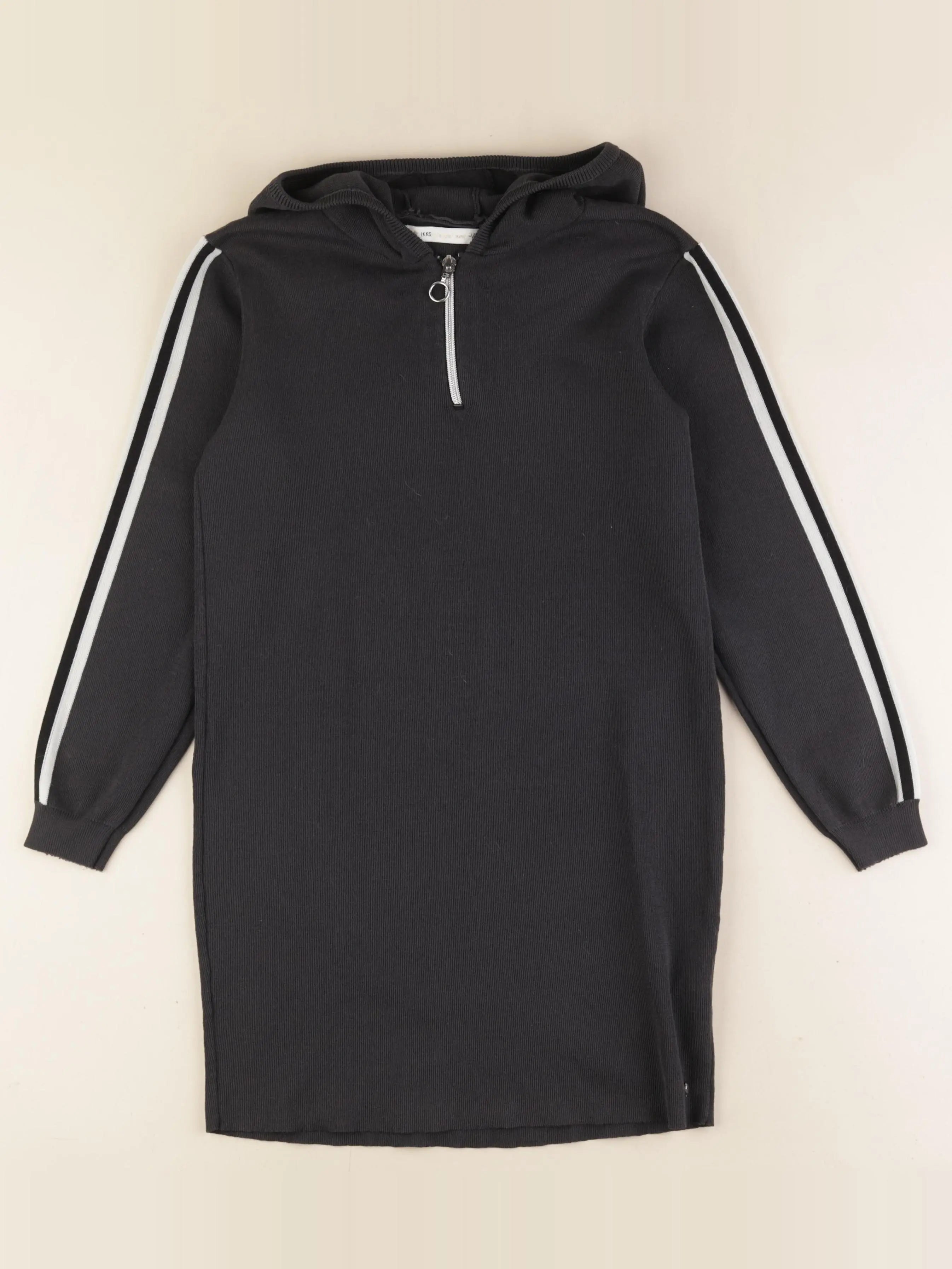 IKKS - robe gris - 10 ans