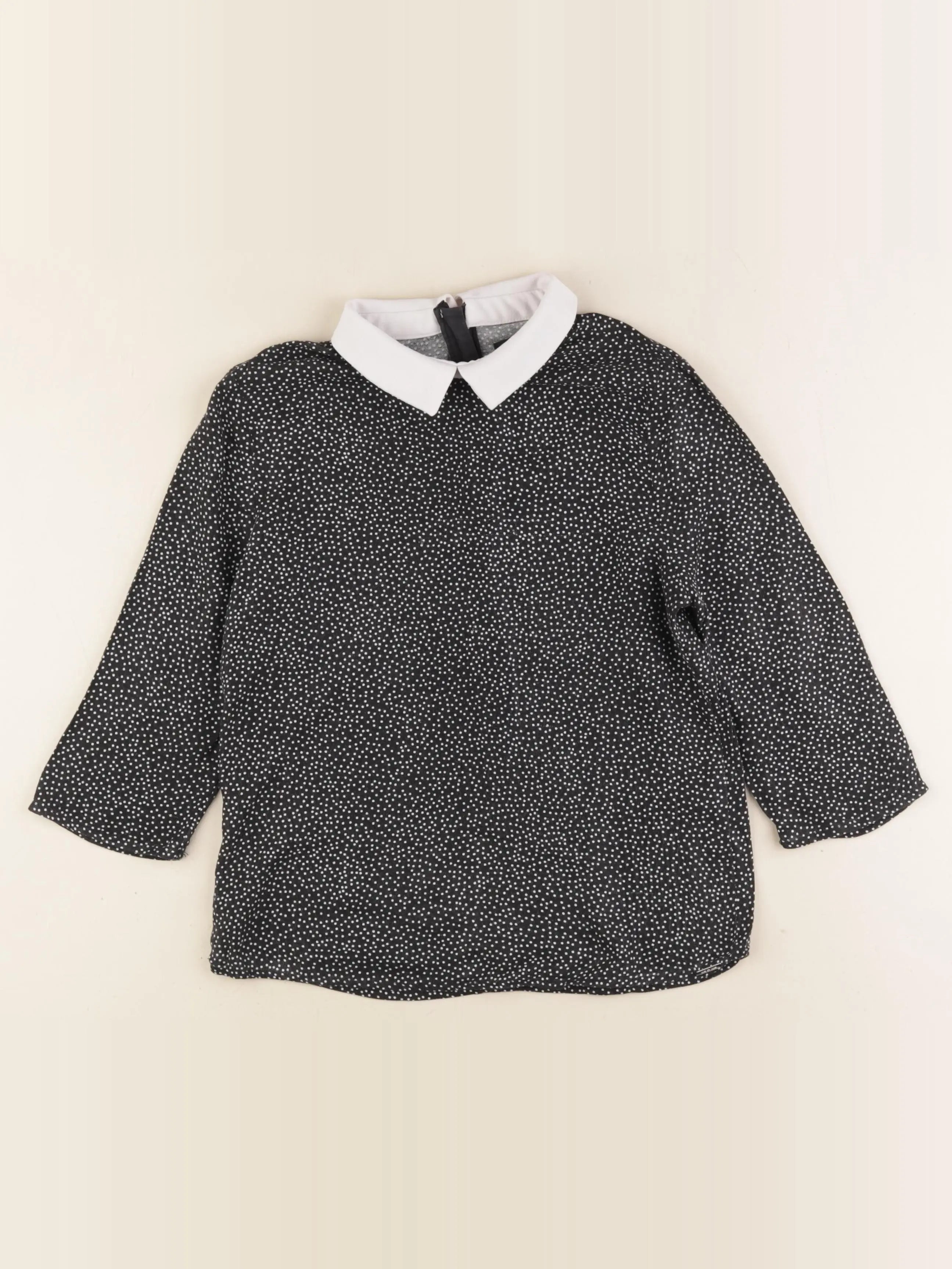 IKKS - blouse noir - 10 ans