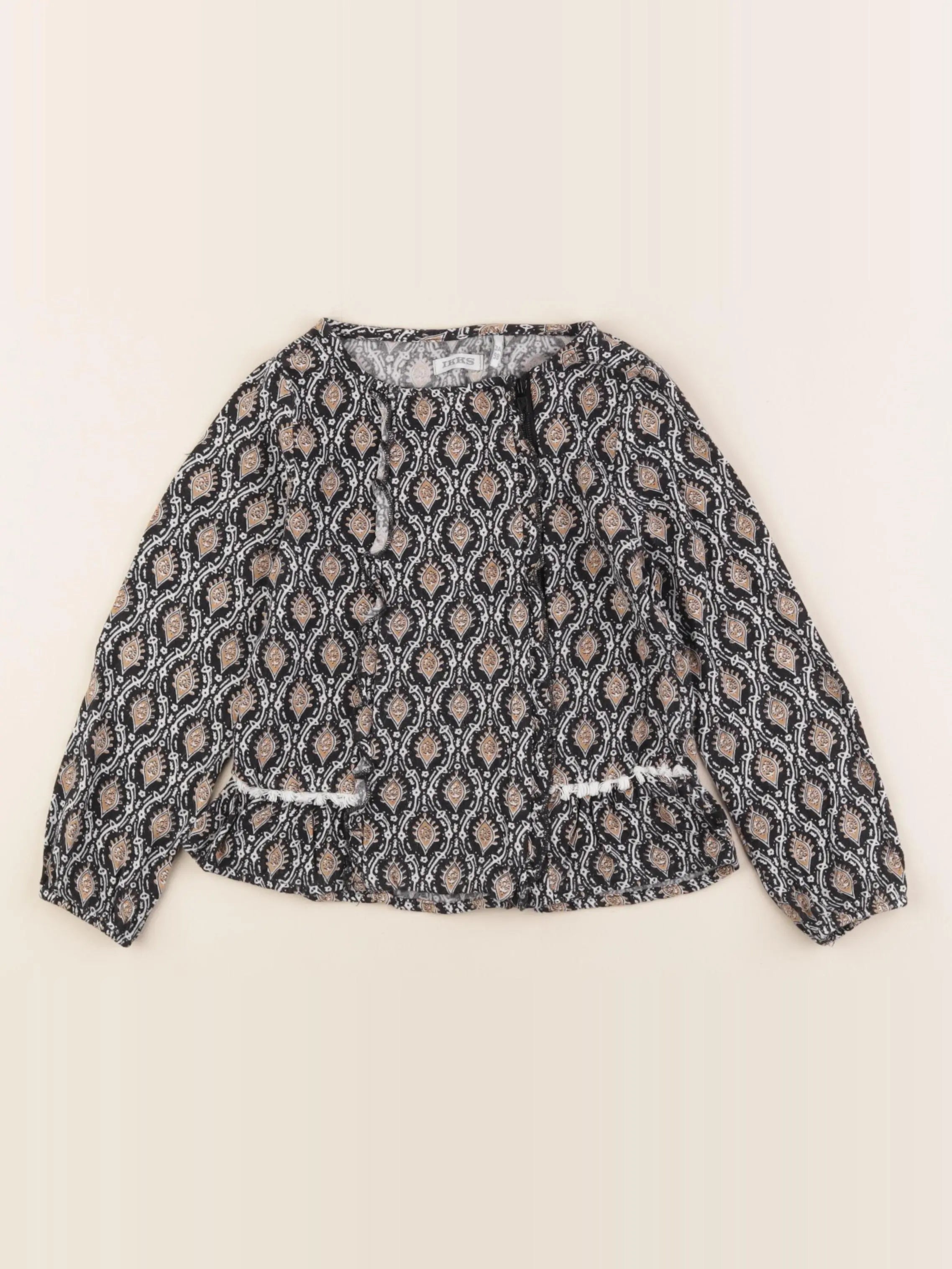 IKKS - blouse noir - 3 ans