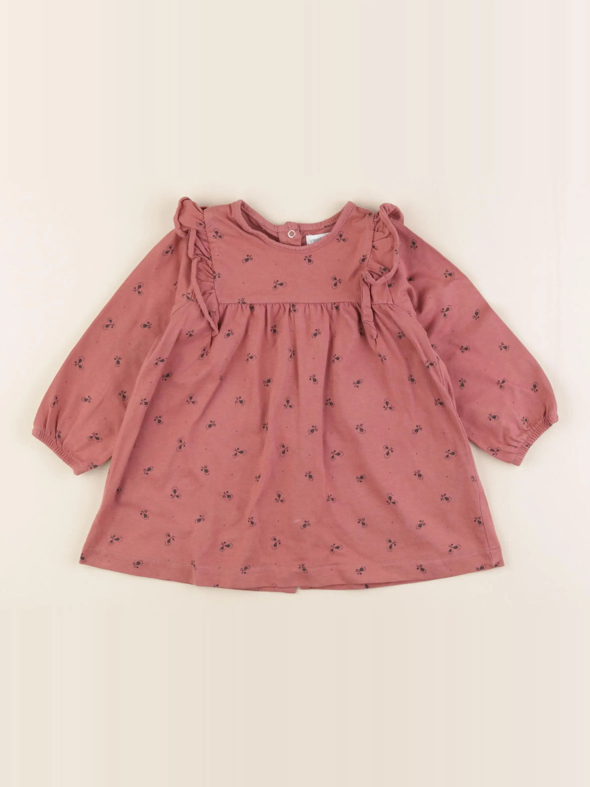 Vertbaudet - robe rouge - 18 mois