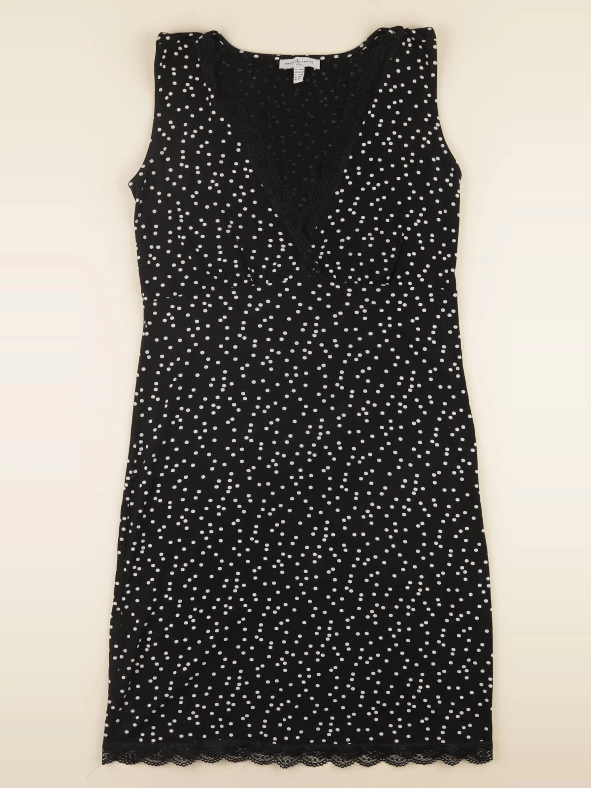 Envie de fraise - robe grossesse noir, blanc - 38 à 40