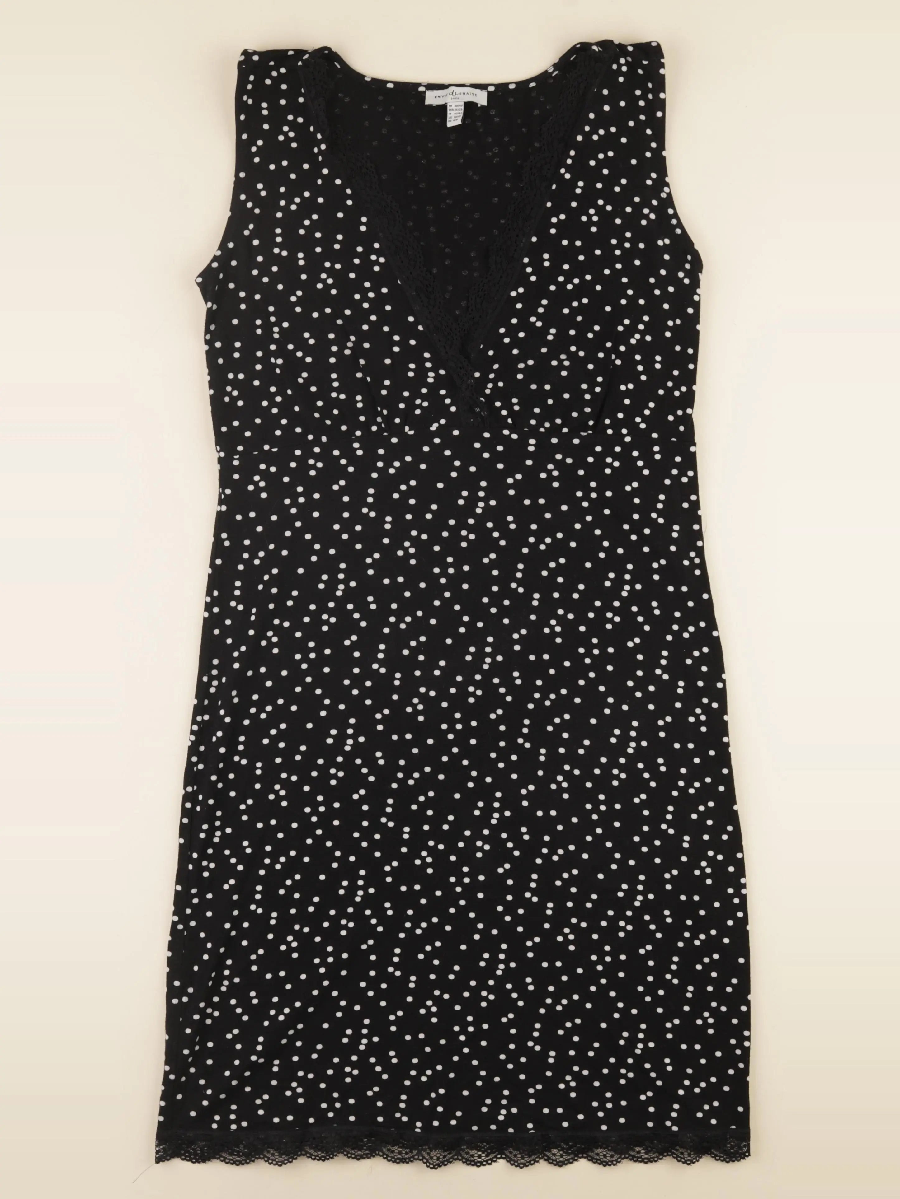 Envie de fraise - robe grossesse noir, blanc - 38 à 40