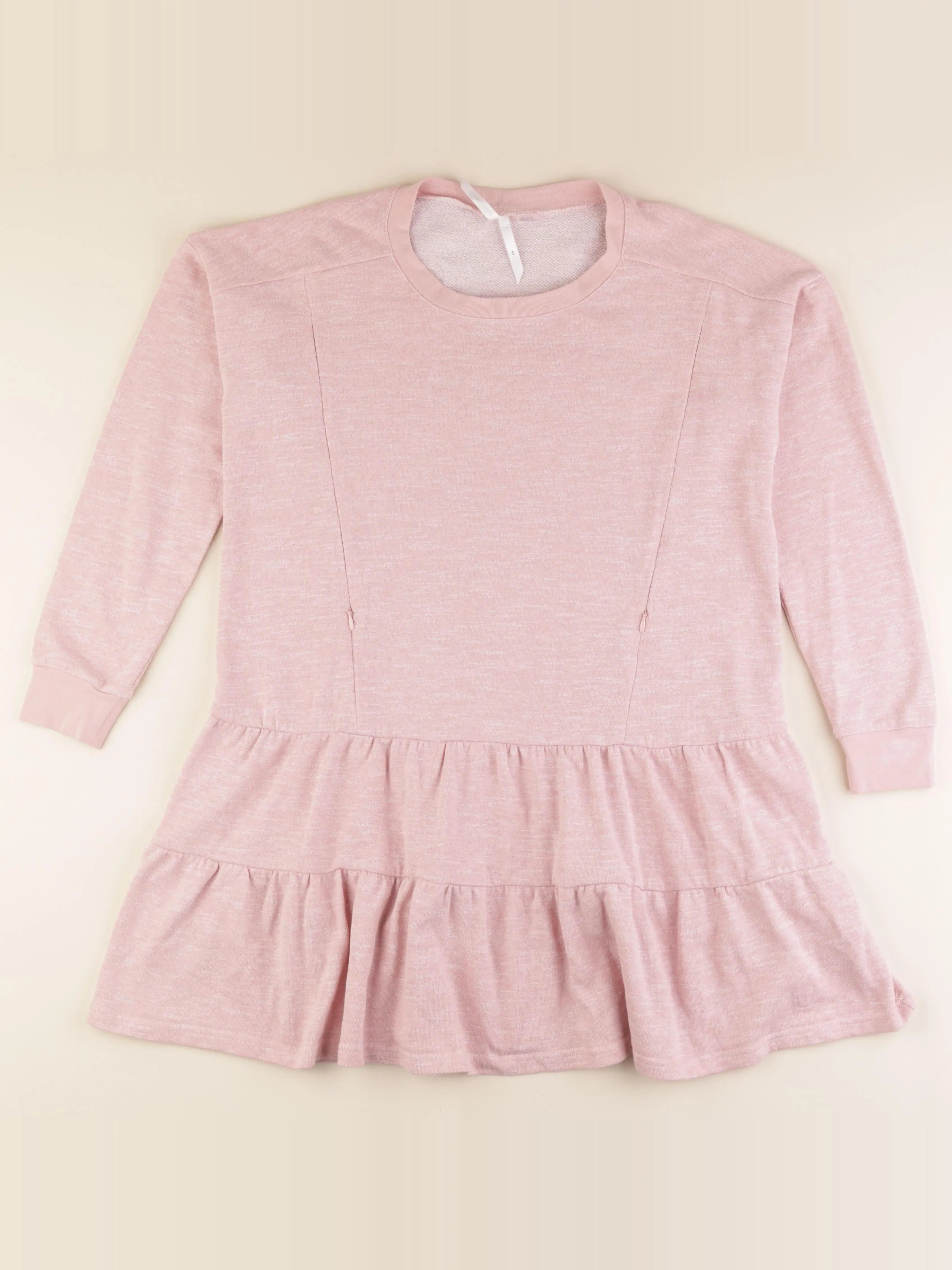 Seraphine - robe grossesse, allaitement rose - s