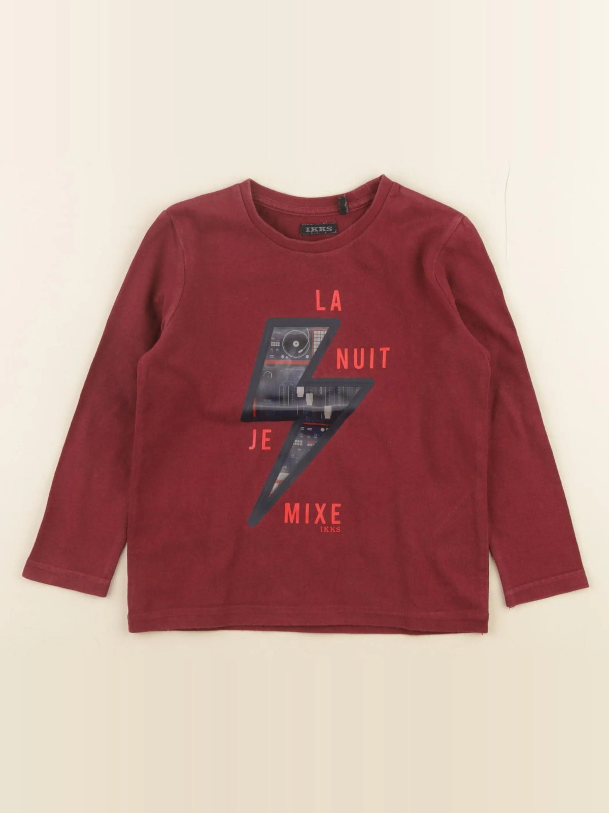 IKKS - tee-shirt rouge - 3 ans