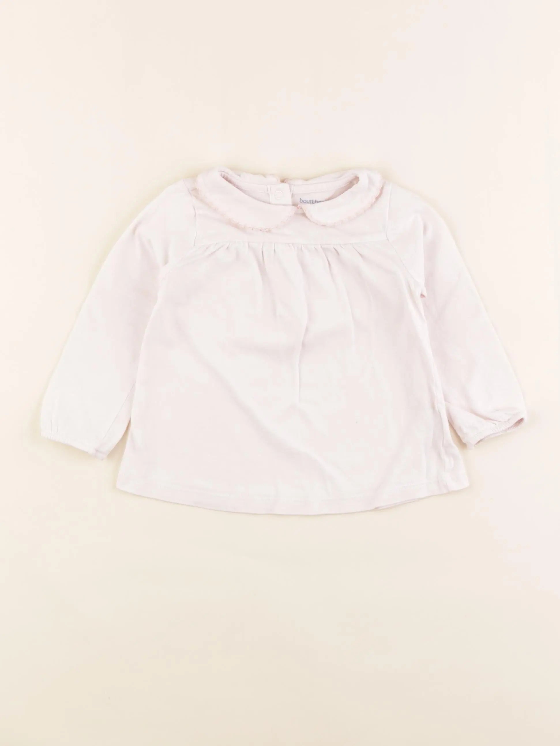 Boutchou - tee-shirt rose - 12 mois