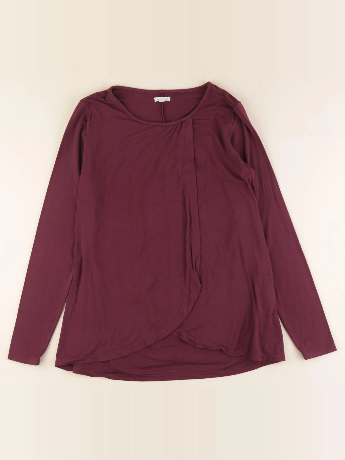 Vertbaudet - tee-shirt grossesse, allaitement rouge - 34 à 36