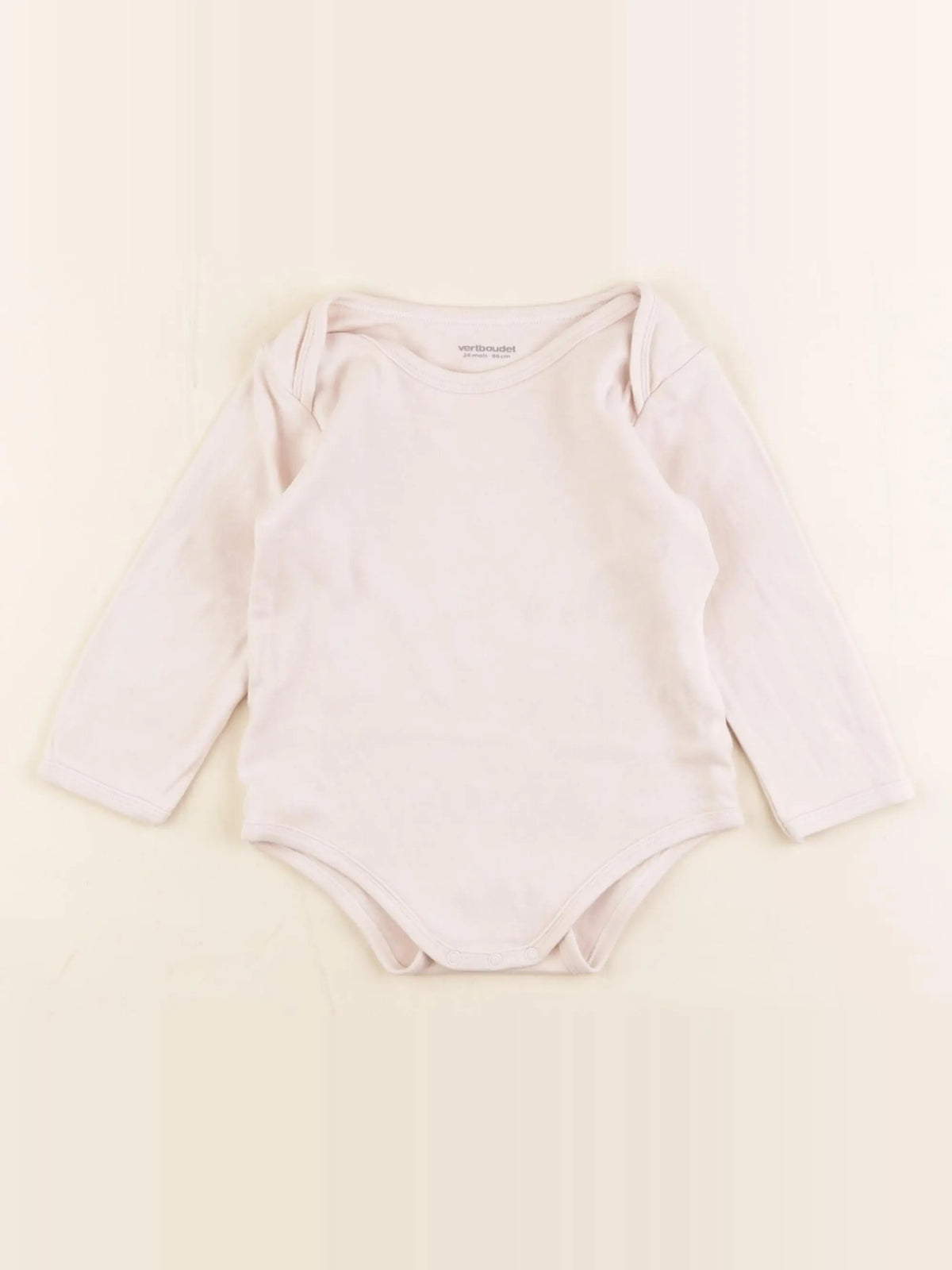 Vertbaudet - body rose - 24 mois