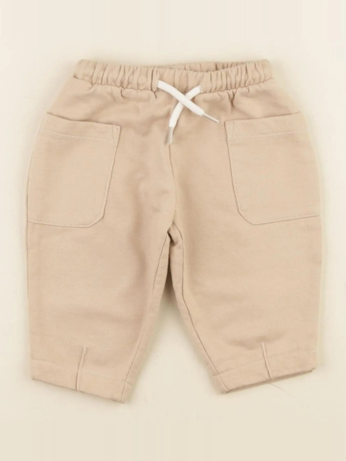 Vertbaudet - jogging beige - 6 mois