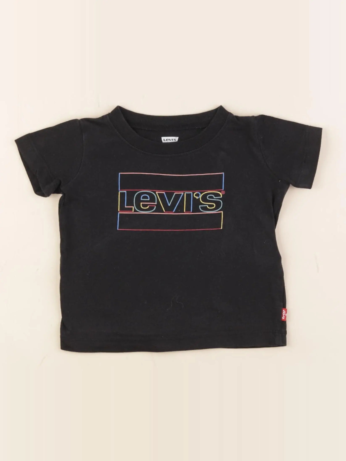 Levi's - tee-shirt noir - 12 mois