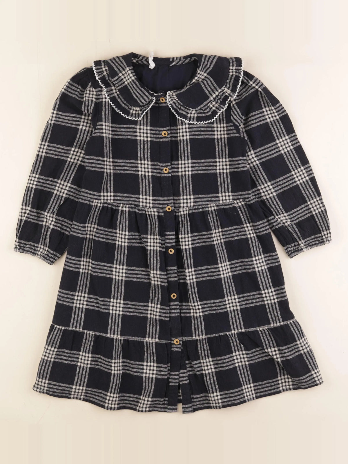 Monoprix - robe bleu - 6 ans