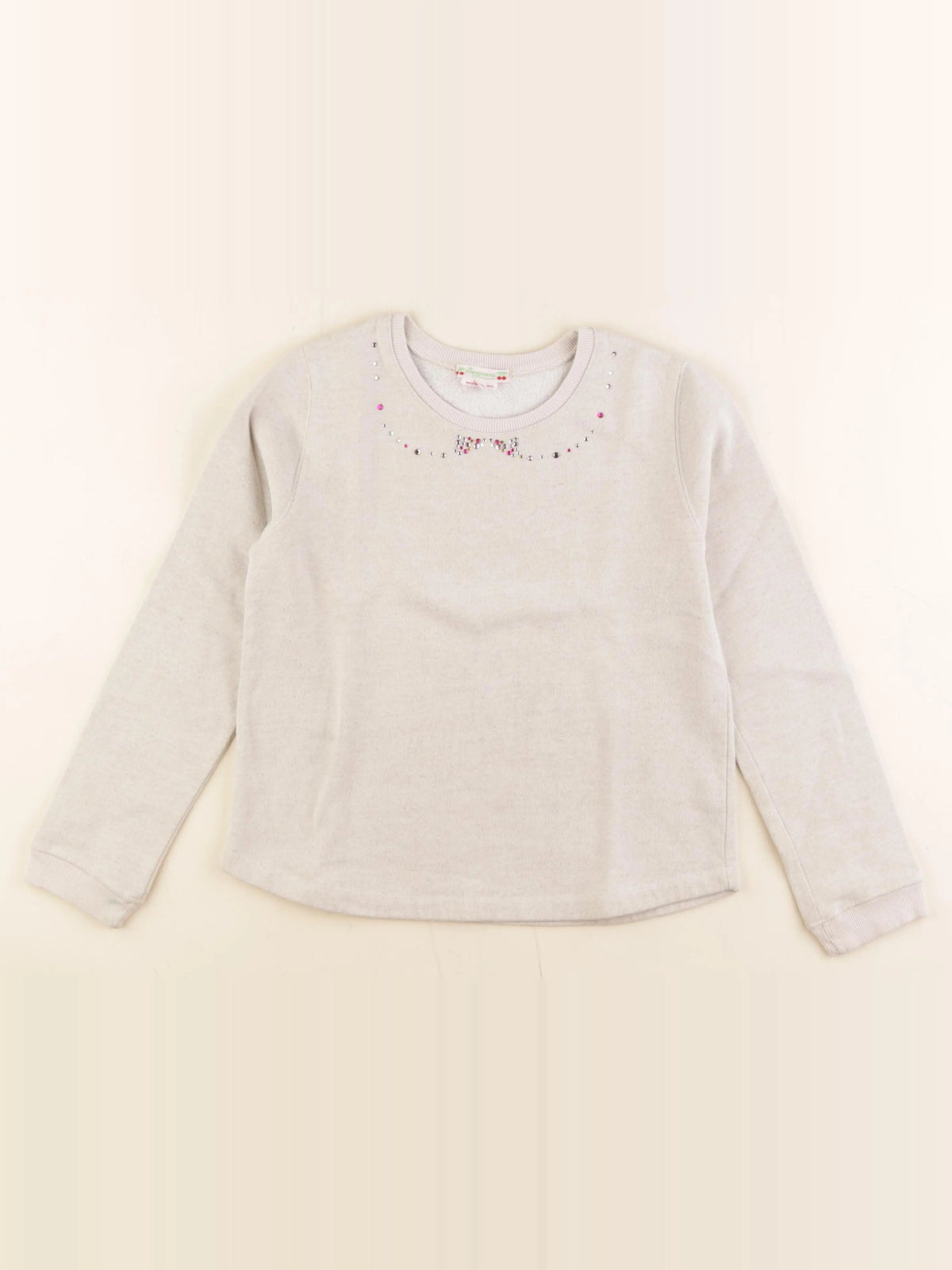Bonpoint - sweat beige - 10 ans