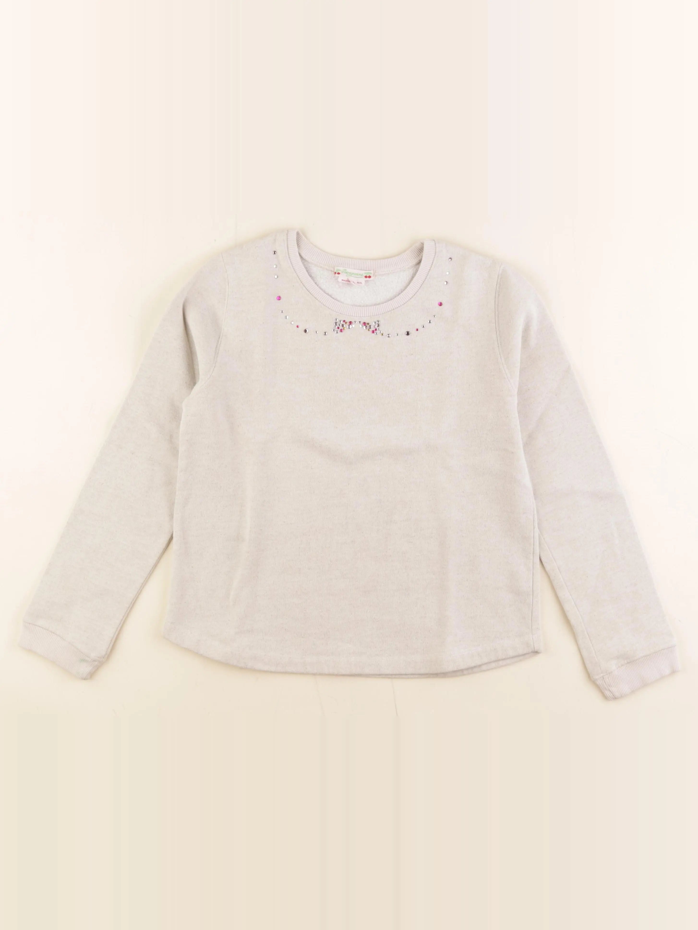 Bonpoint - sweat beige - 10 ans