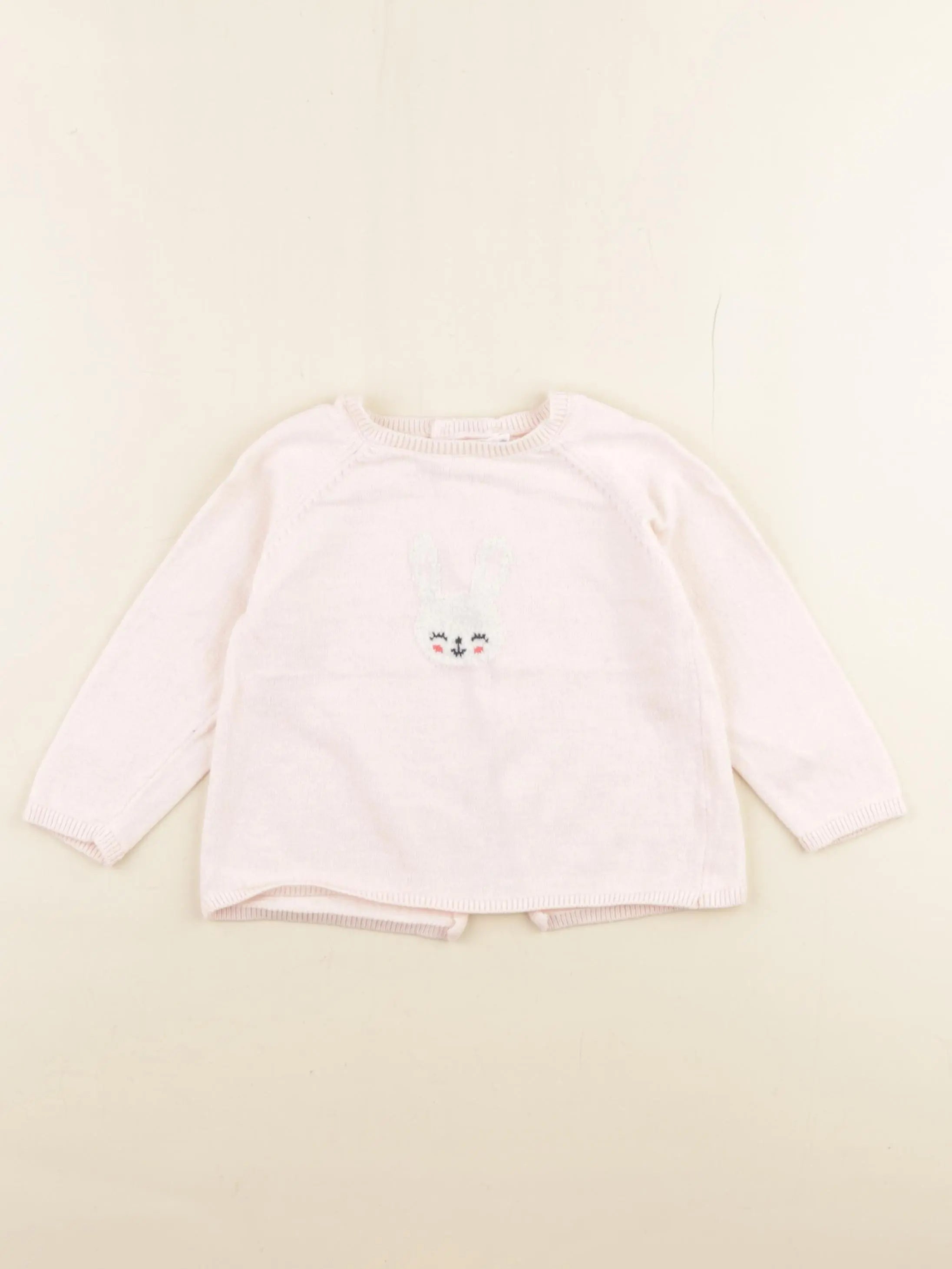 Boutchou - pull rose - 18 mois