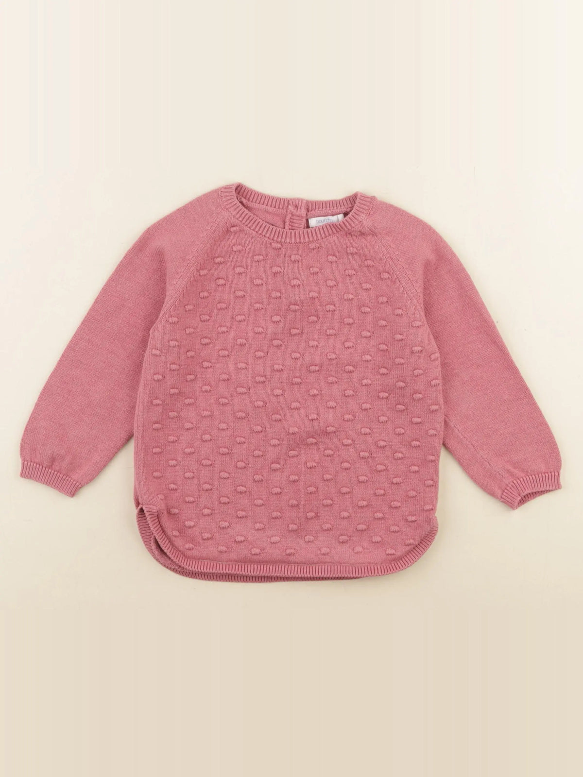 Boutchou - pull rose - 24 mois
