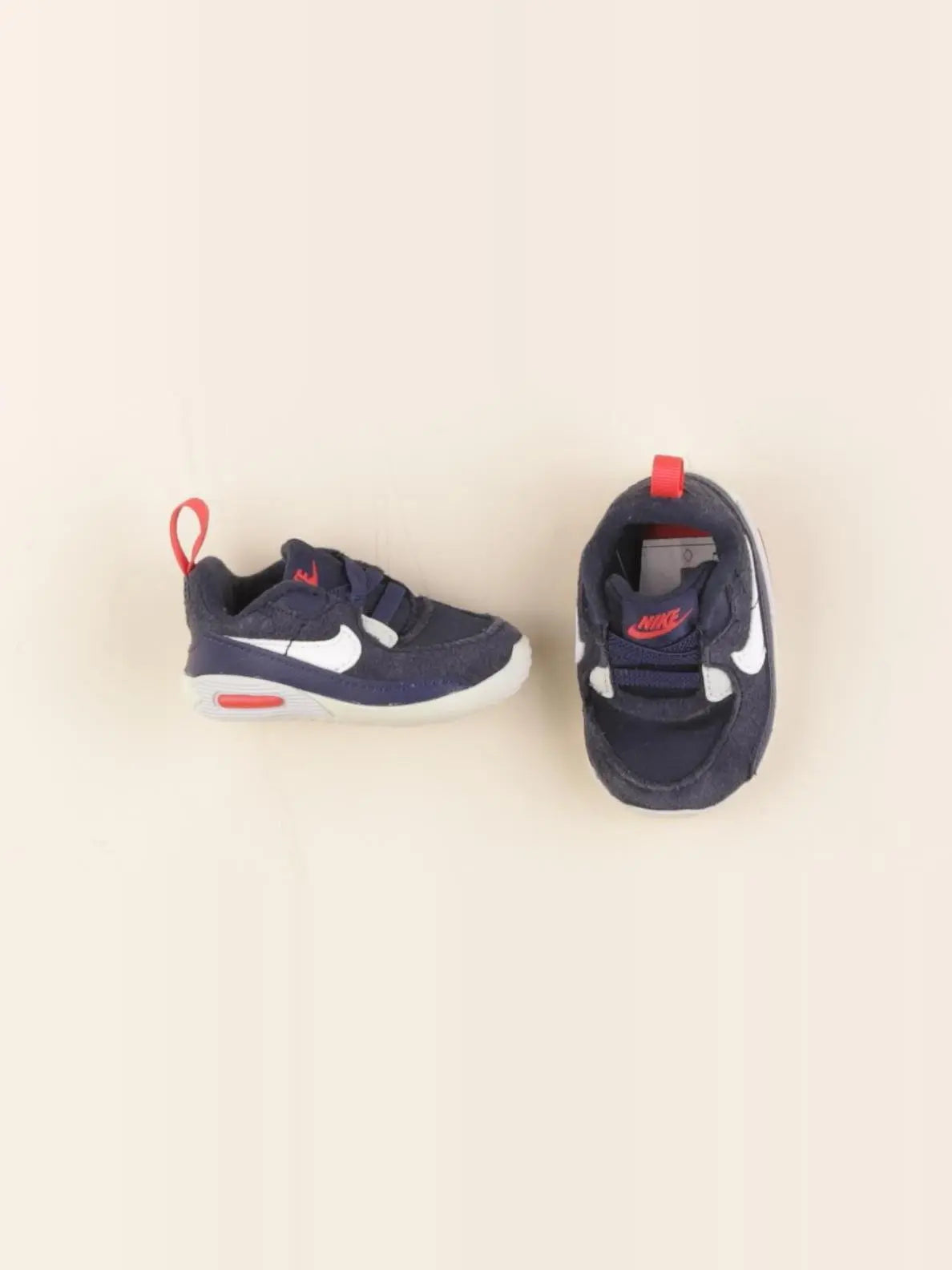 Nike - chaussons bleu - pointure 17