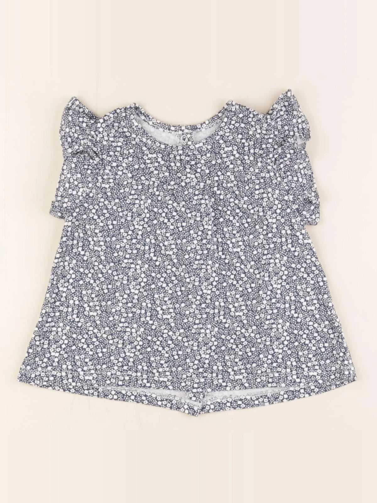 Vertbaudet - tee-shirt bleu - 24 mois