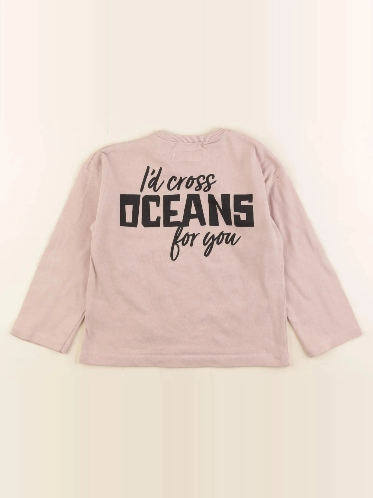 Zara - tee-shirt imprimé au dos rose - 4 ans
