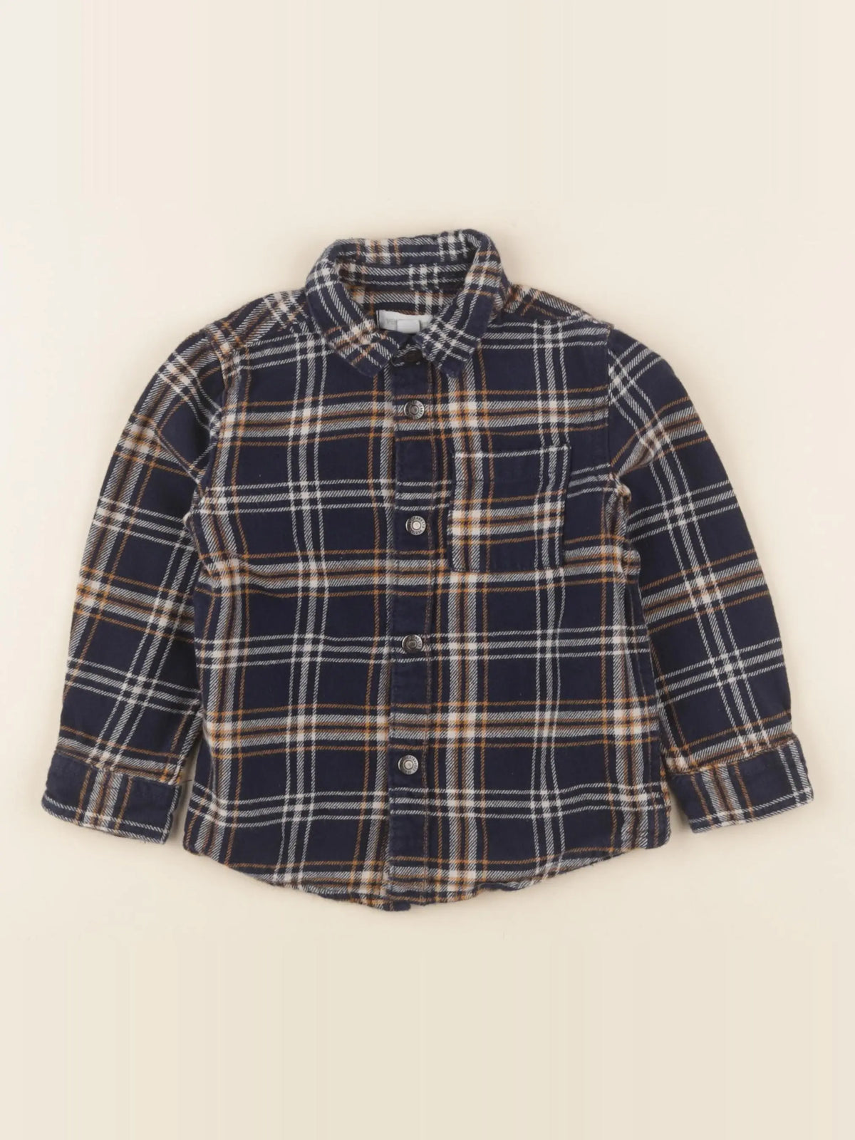 Vertbaudet - chemise bleu - 3 ans
