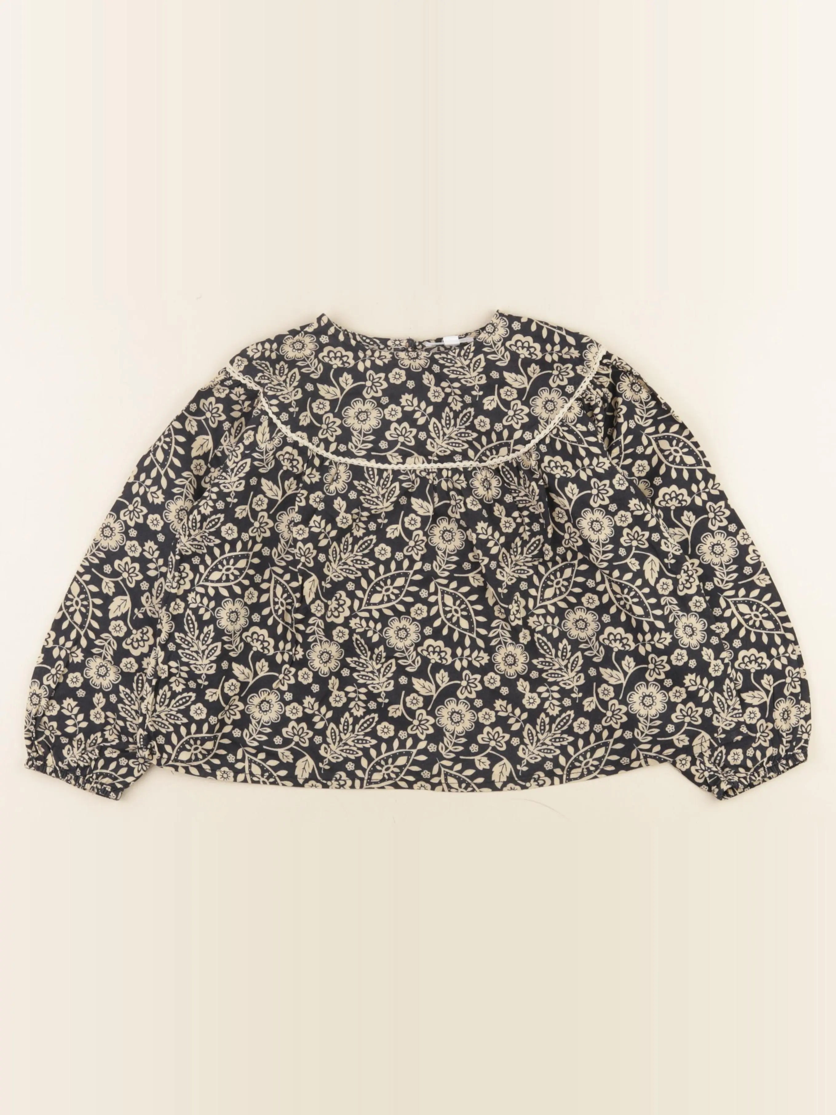 Vertbaudet - blouse noir - 6 ans