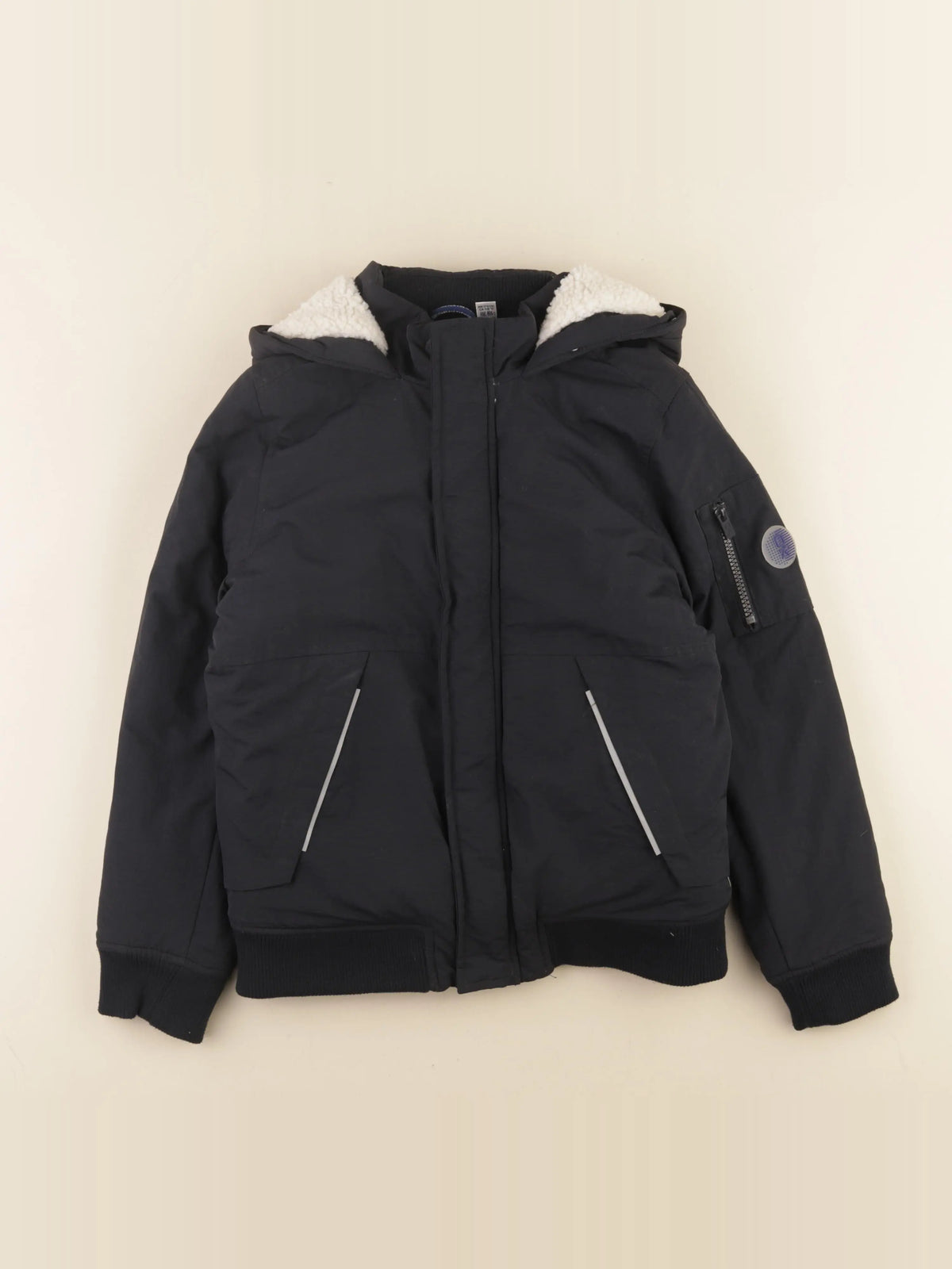 Okaidi - parka noir - 10 ans