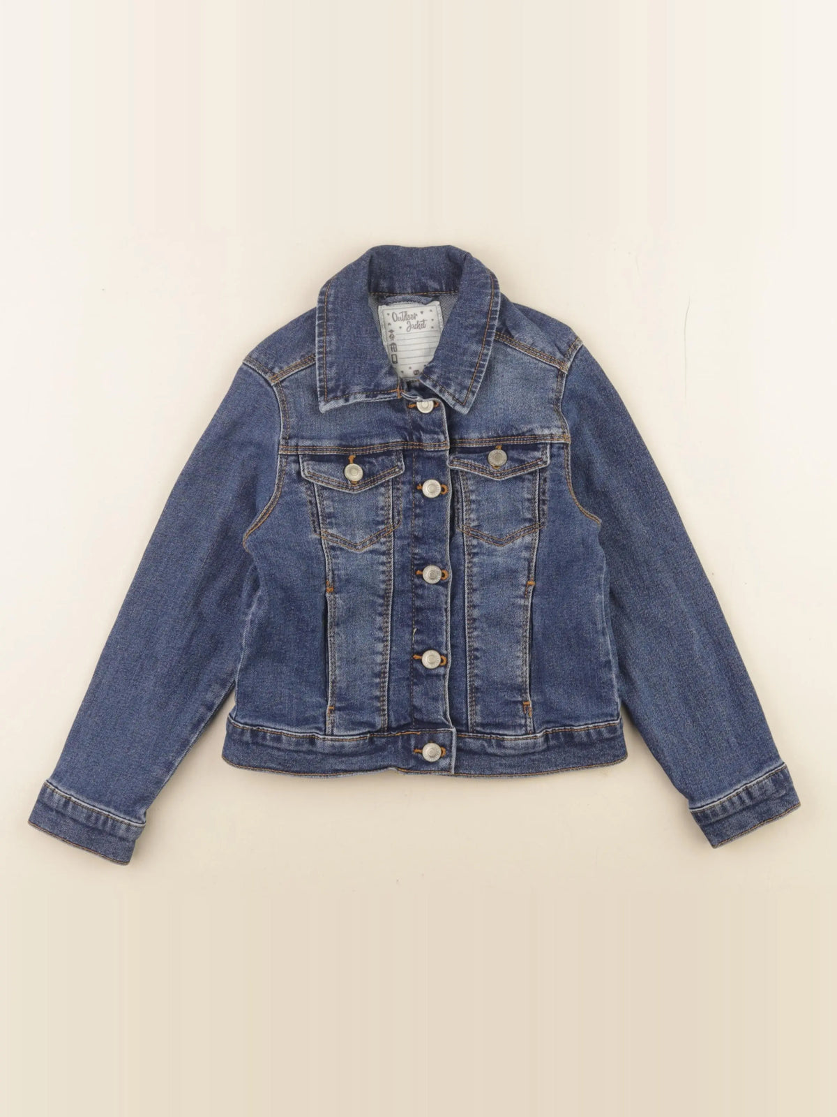 Vertbaudet - veste bleu - 6 ans