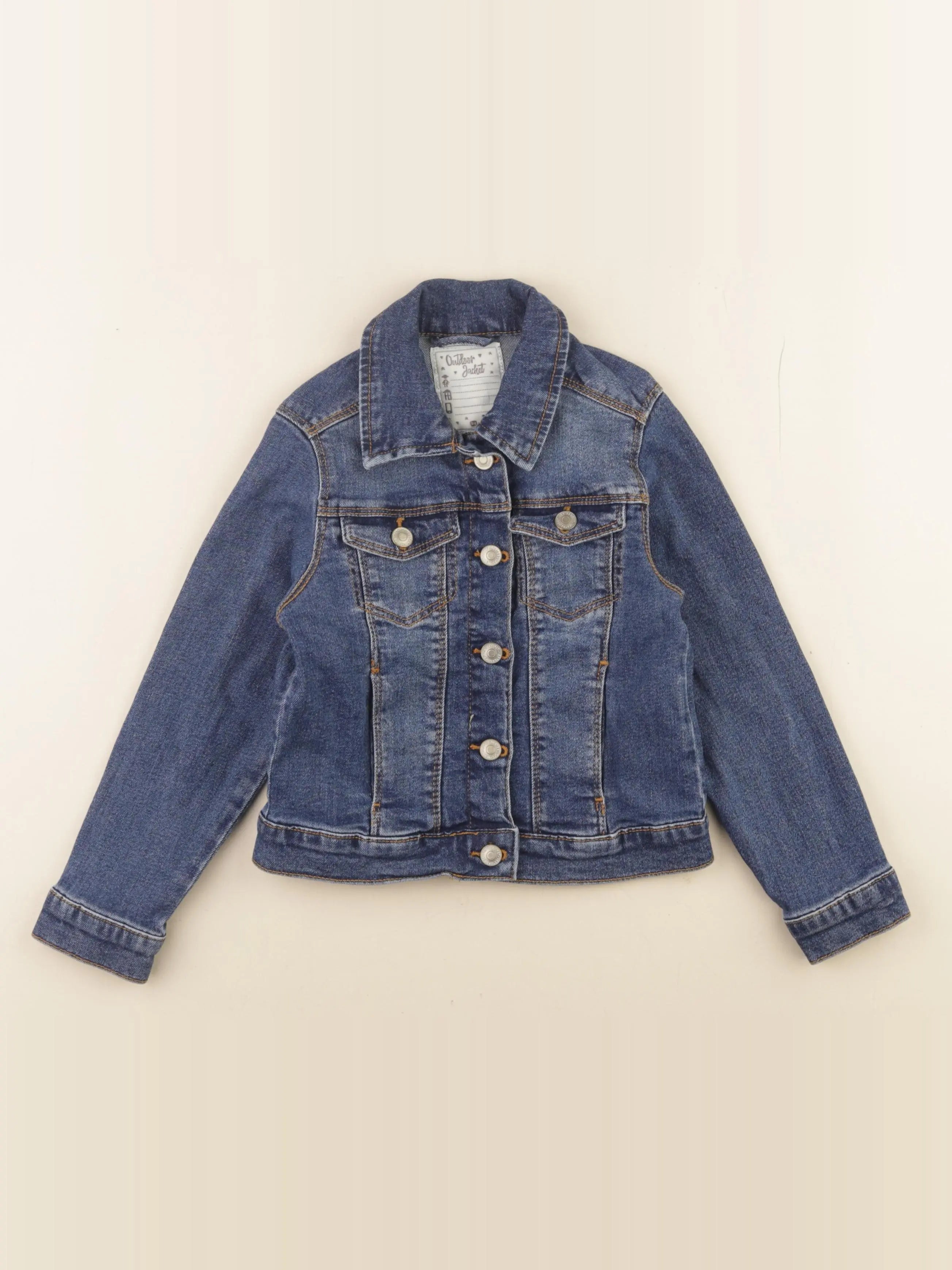 Vertbaudet - veste bleu - 6 ans