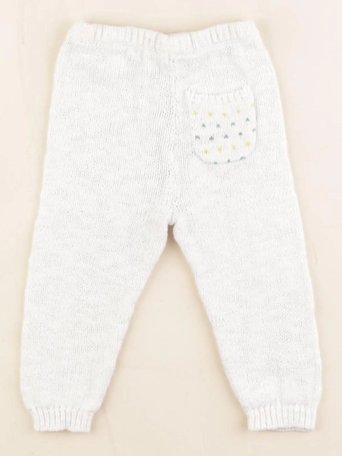 Bonton - pantalon beige - 6 mois