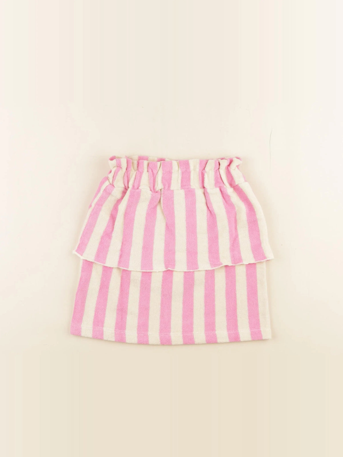 Jupe blanc, rose