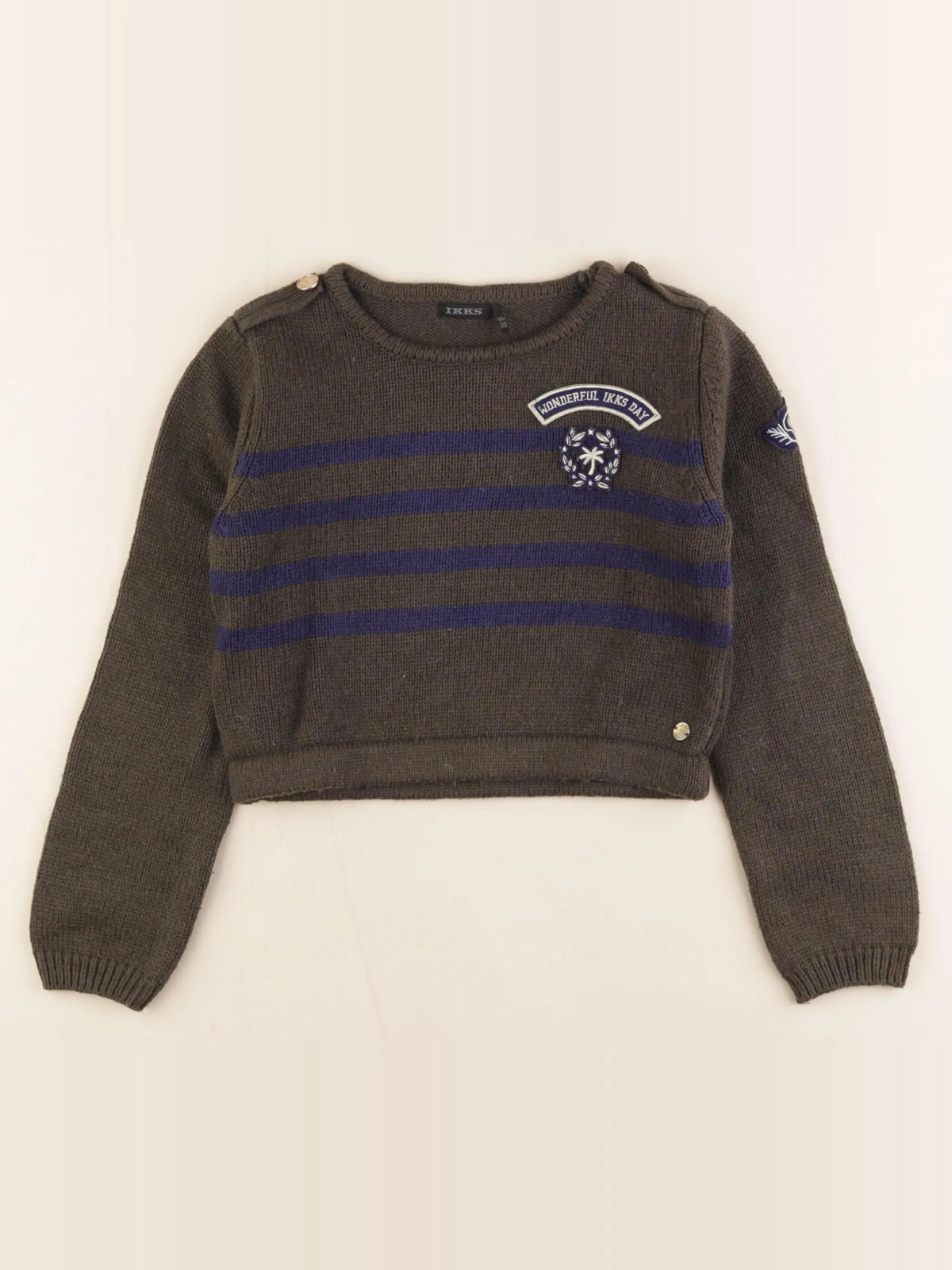 IKKS - pull vert - 8 ans