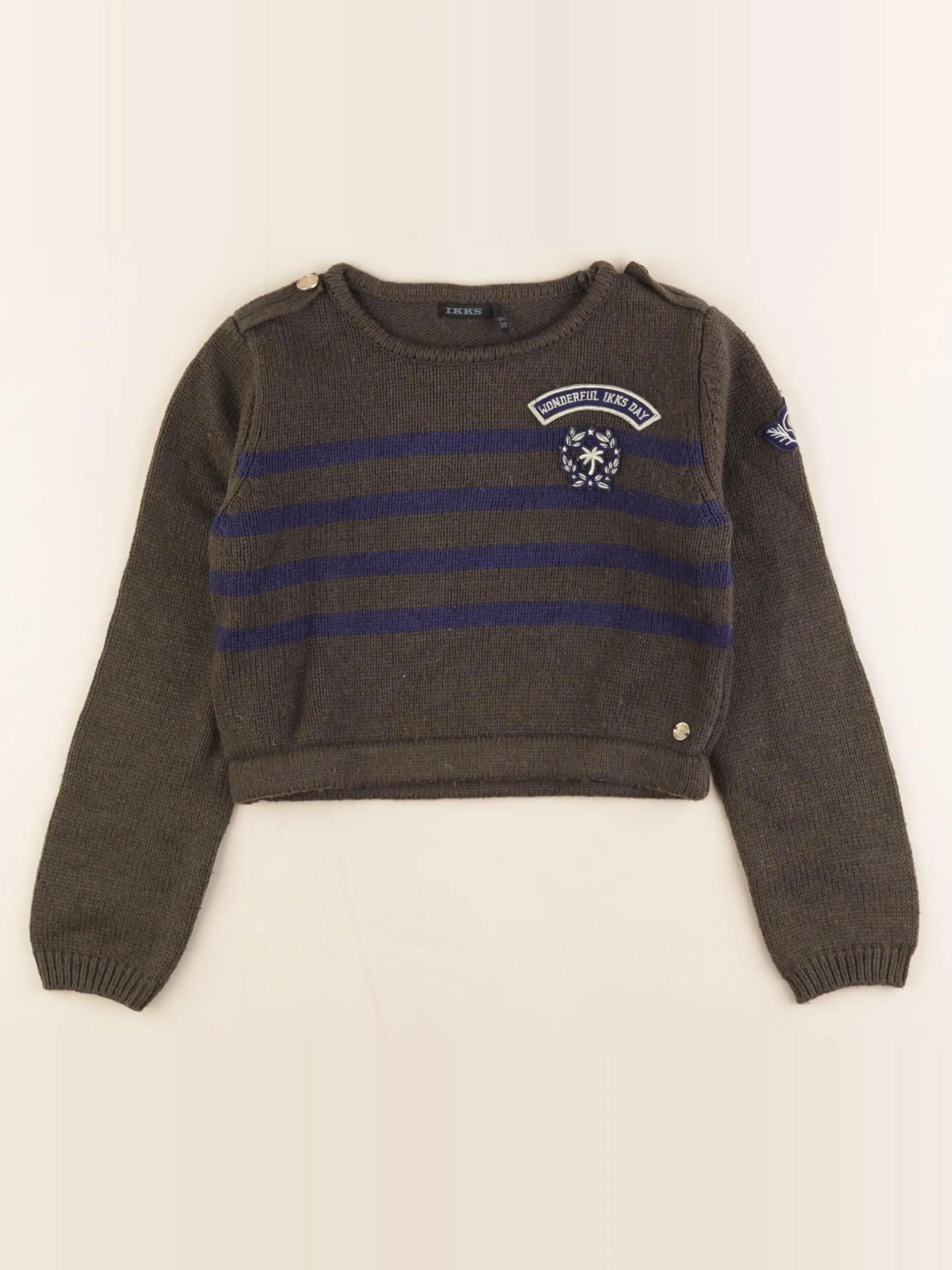 IKKS - pull vert - 8 ans