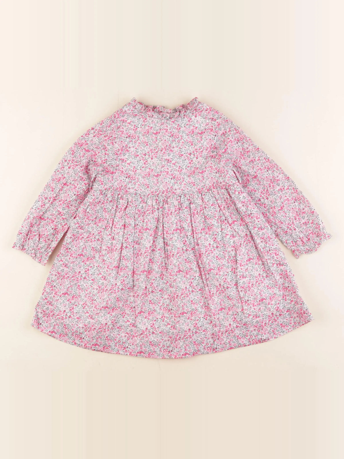 Jacadi - robe liberty multicolore - 24 mois