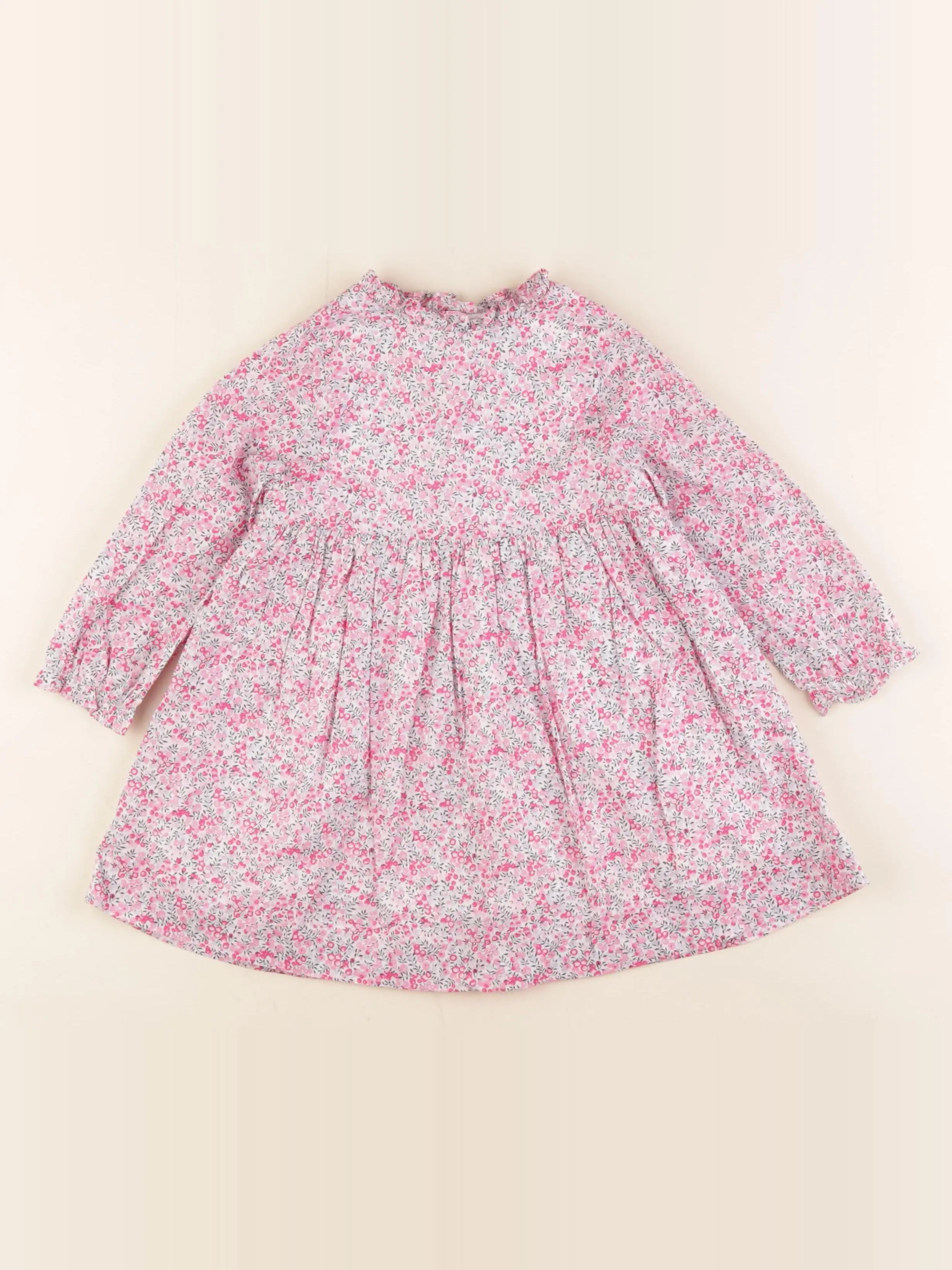 Jacadi - robe liberty multicolore - 24 mois