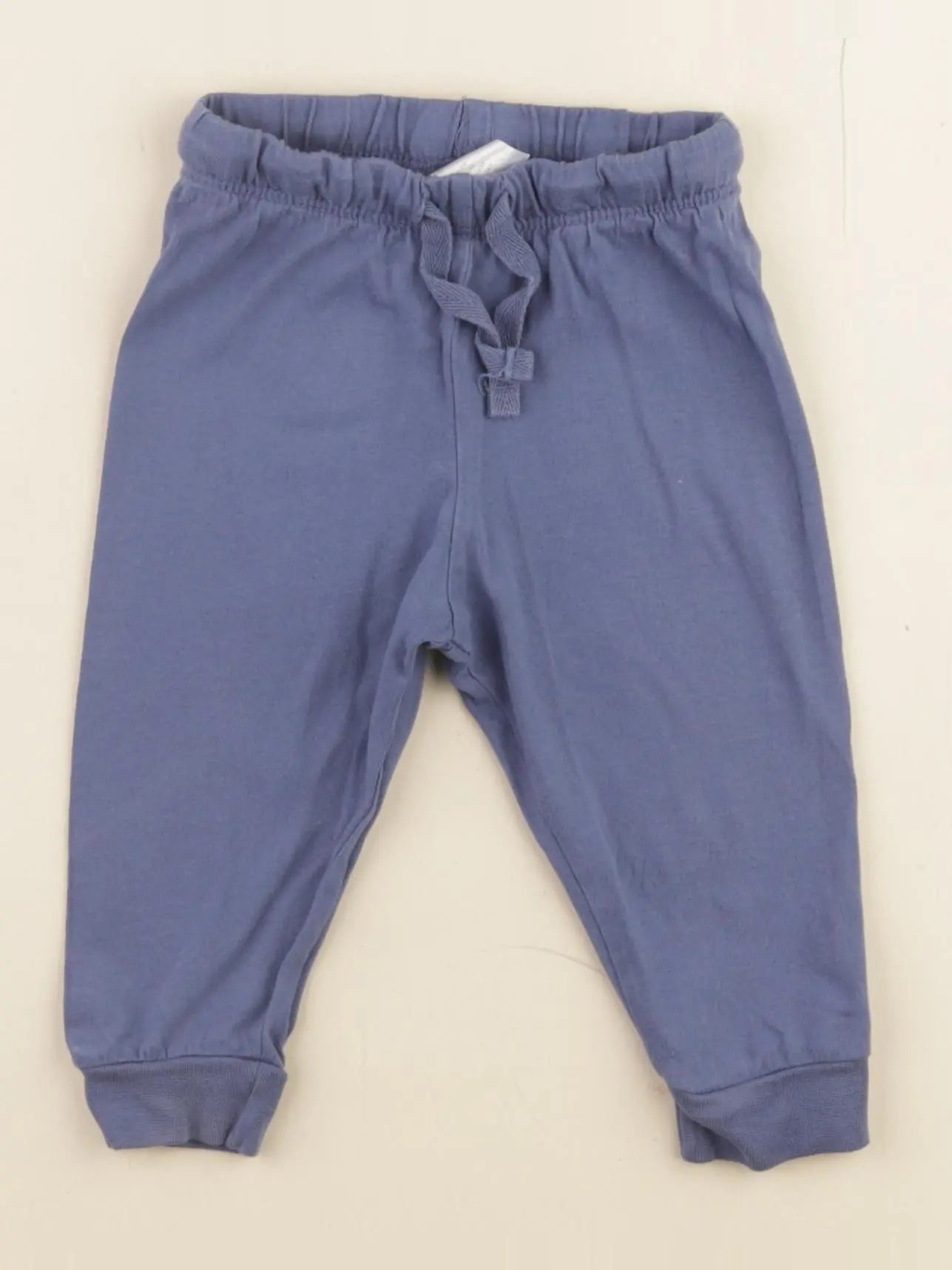 H&M - jogging bleu - 6/9 mois