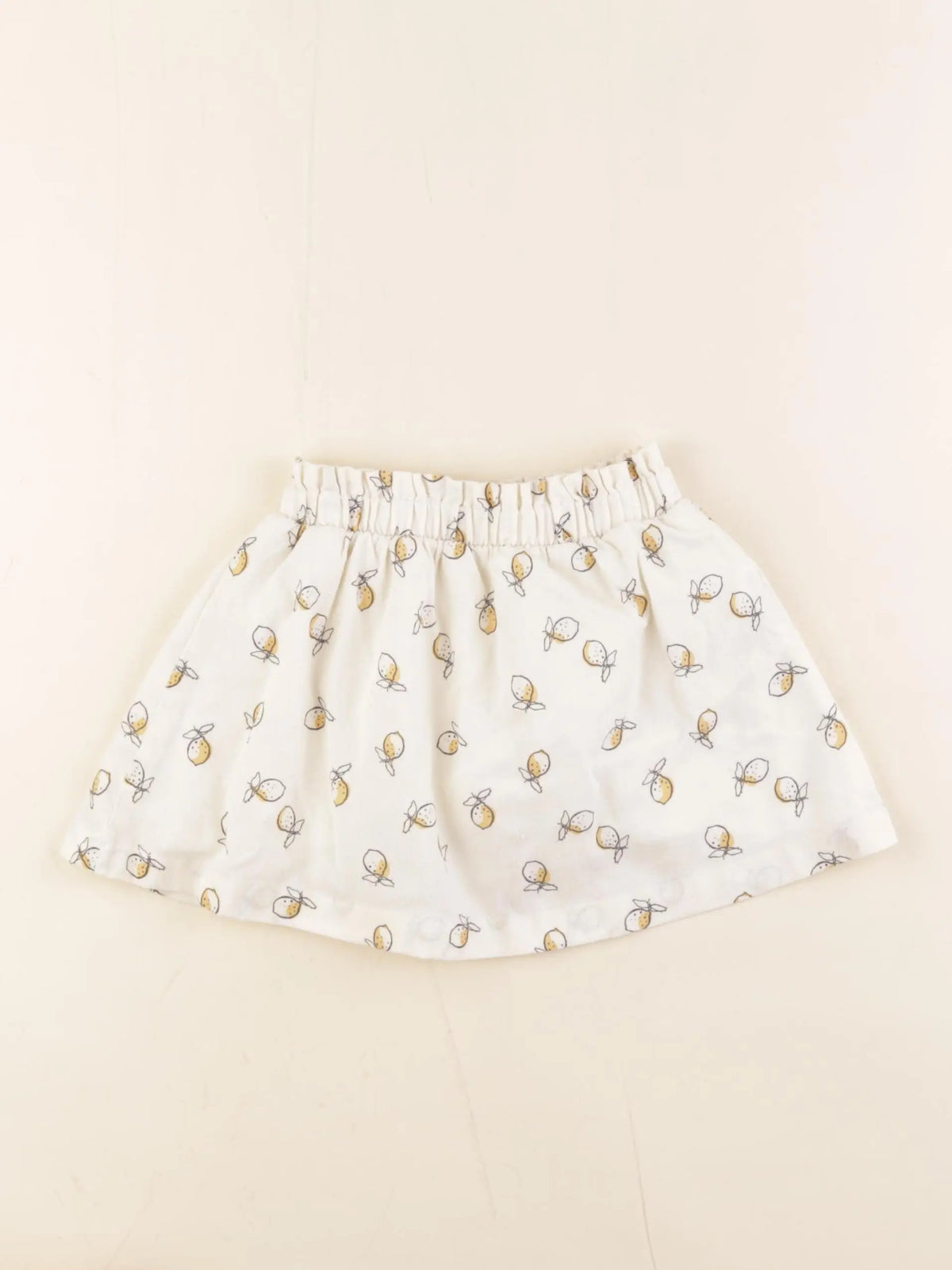 Vertbaudet - jupe beige - 24 mois