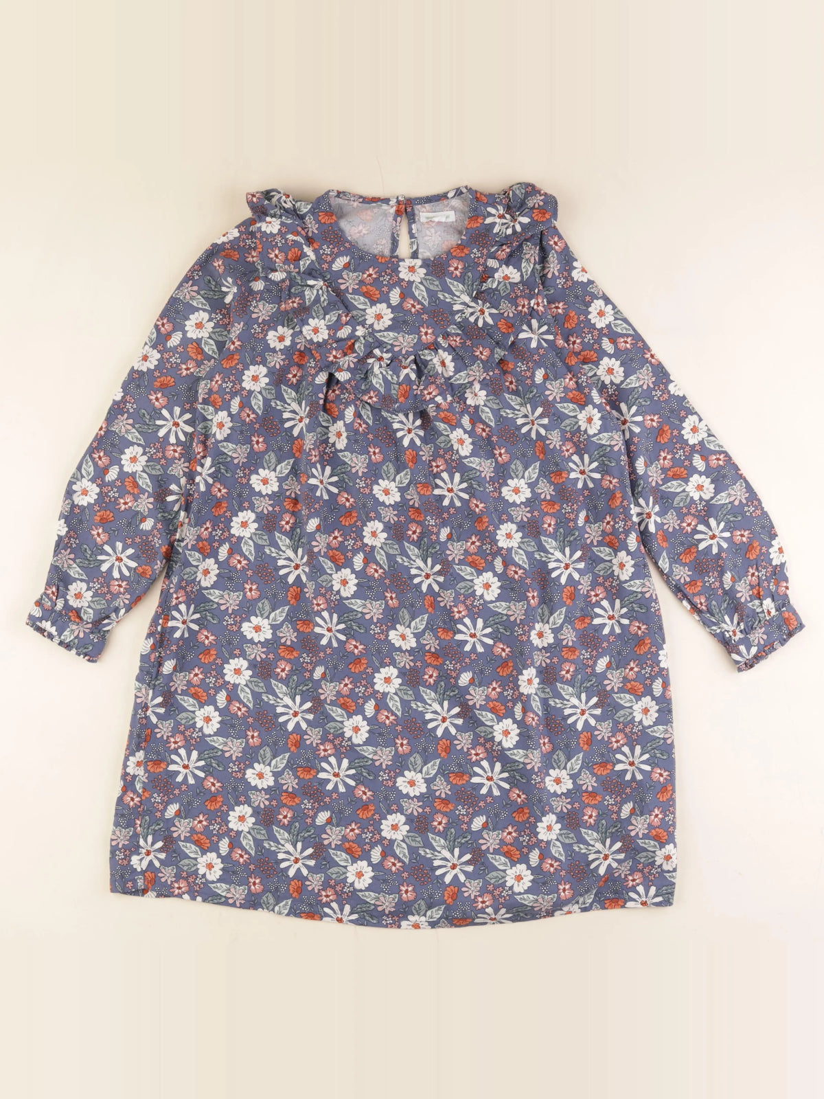 Vertbaudet - robe multicolore - 10 ans