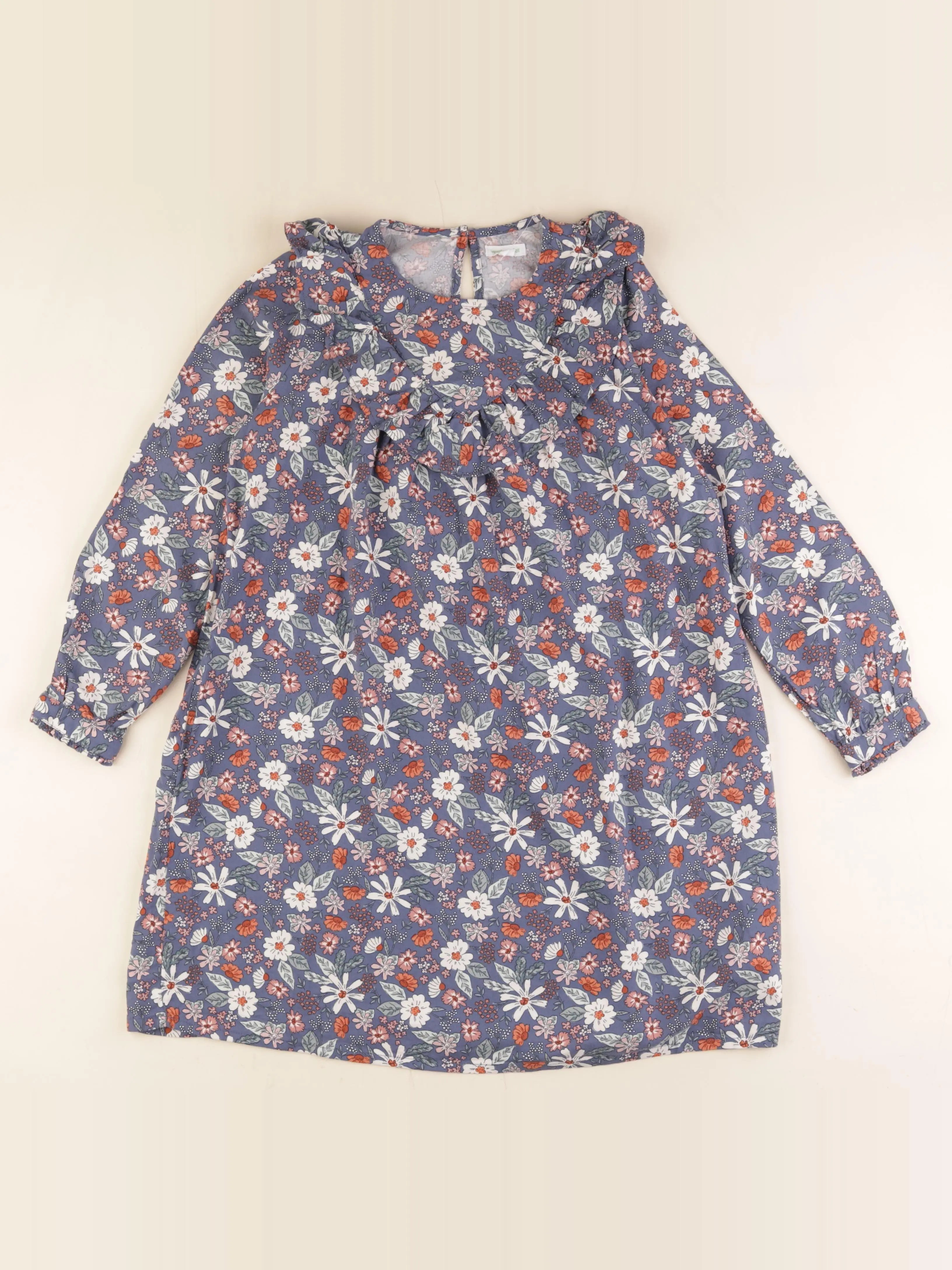 Vertbaudet - robe multicolore - 10 ans