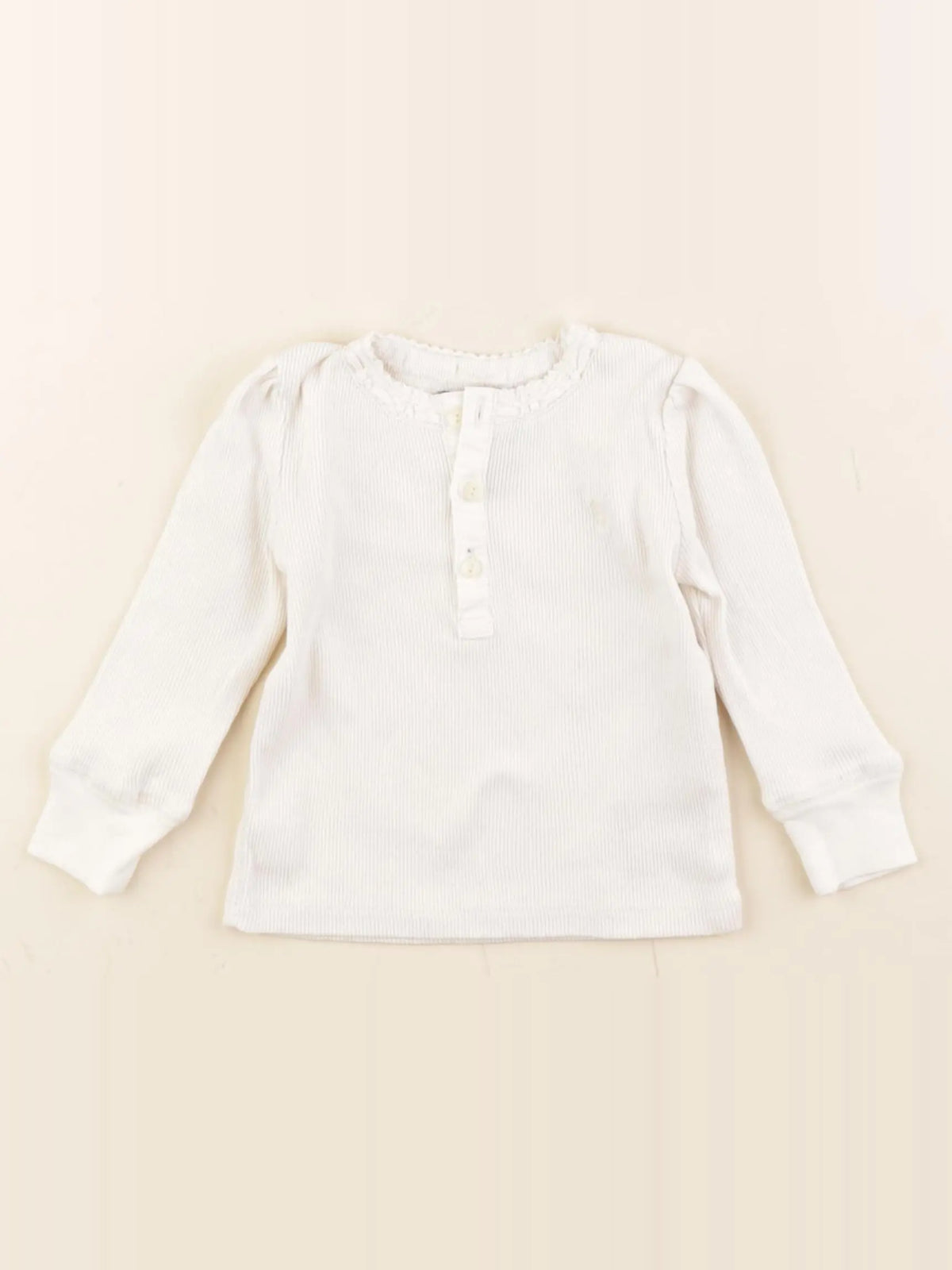 Ralph Lauren - tee-shirt beige - 9 mois