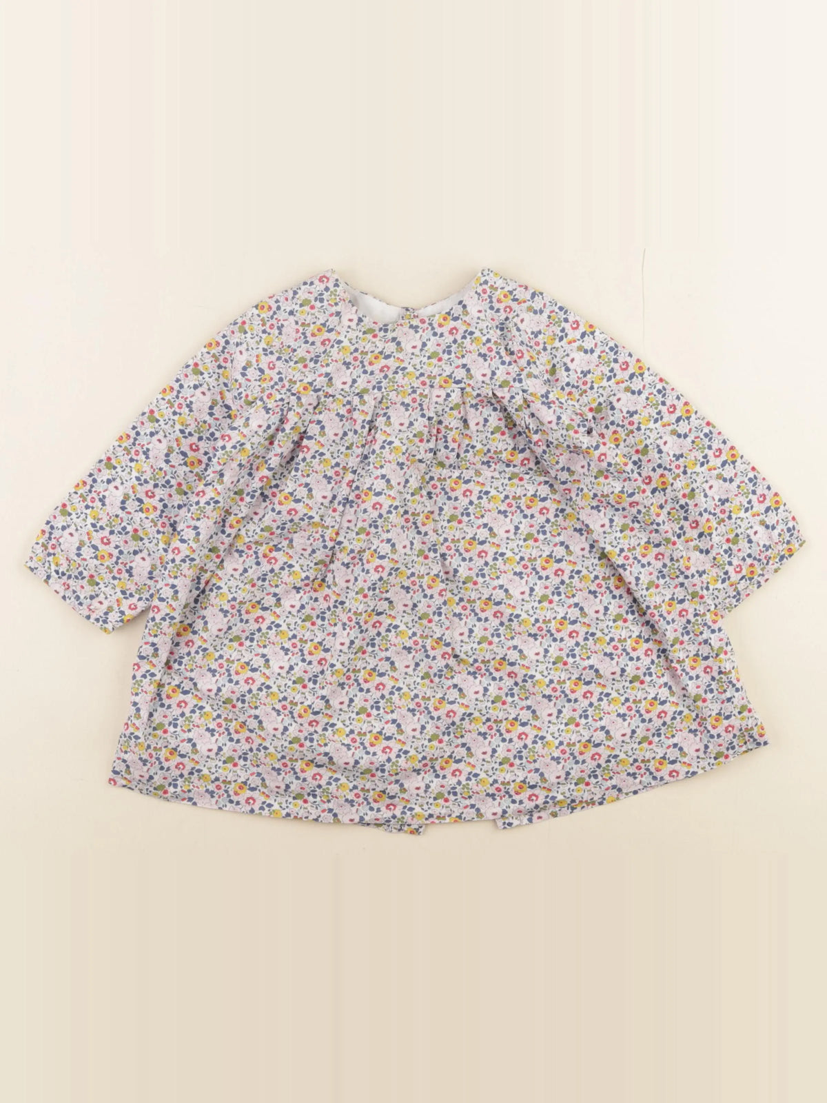 Jacadi - robe liberty multicolore - 18 mois