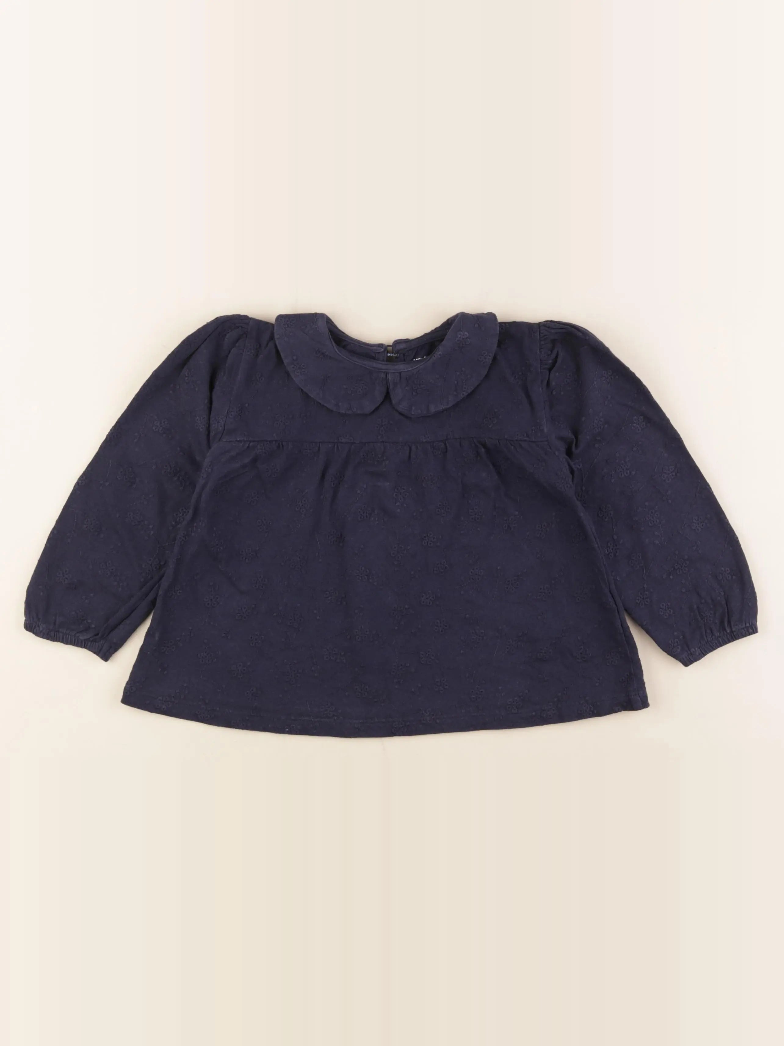 Vertbaudet - tee-shirt bleu - 6 ans