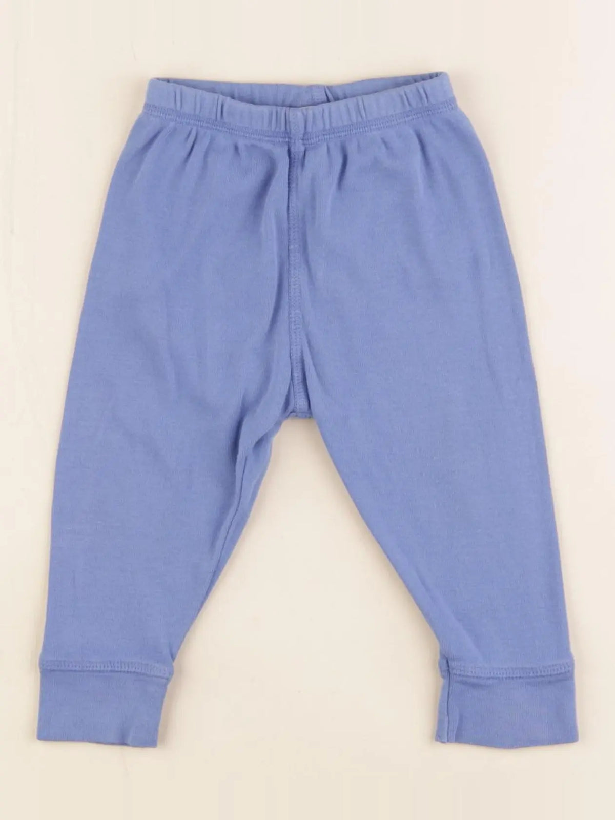 Bonton - legging bleu - 6 mois