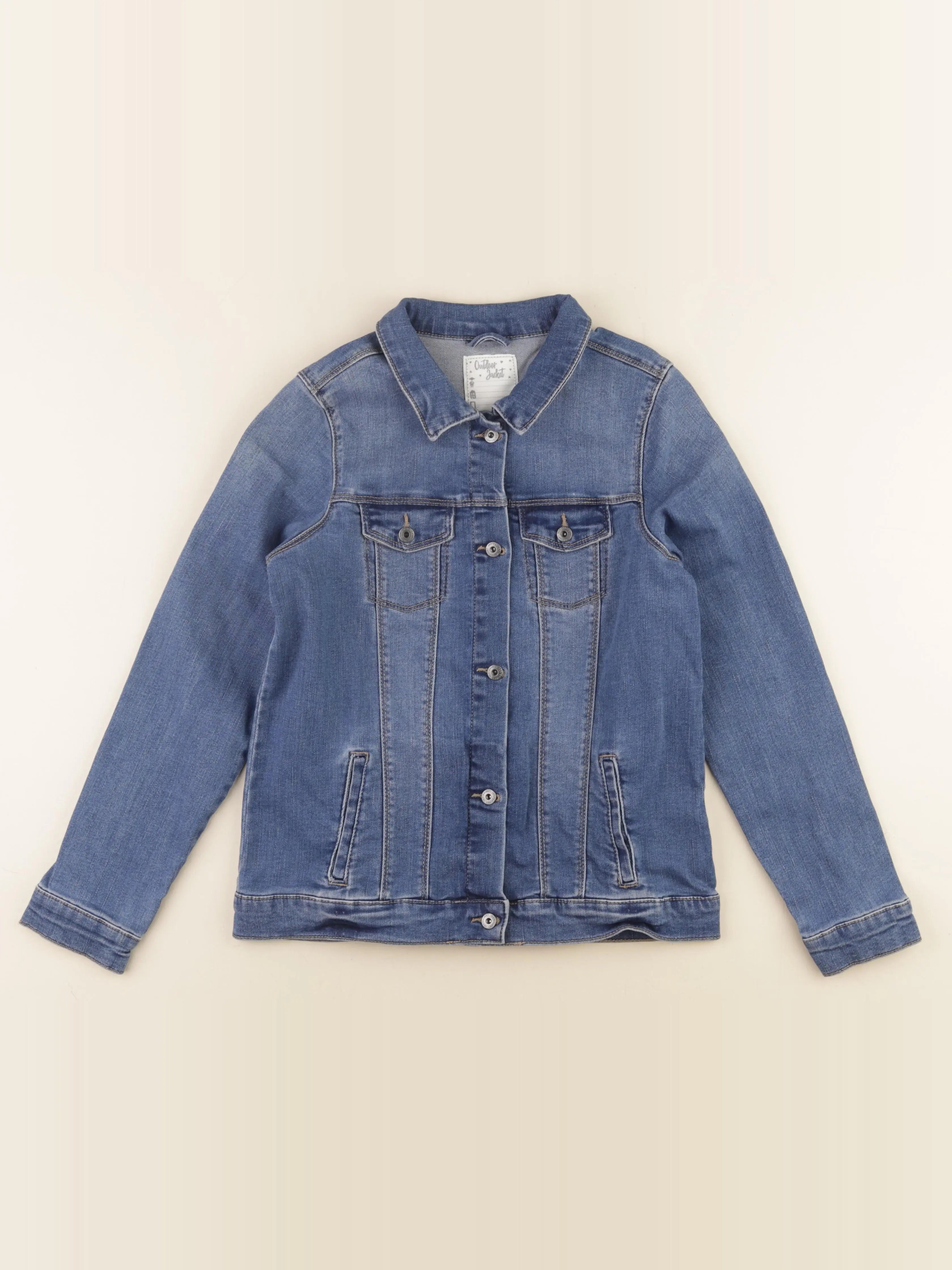 Vertbaudet - veste bleu - 12 ans