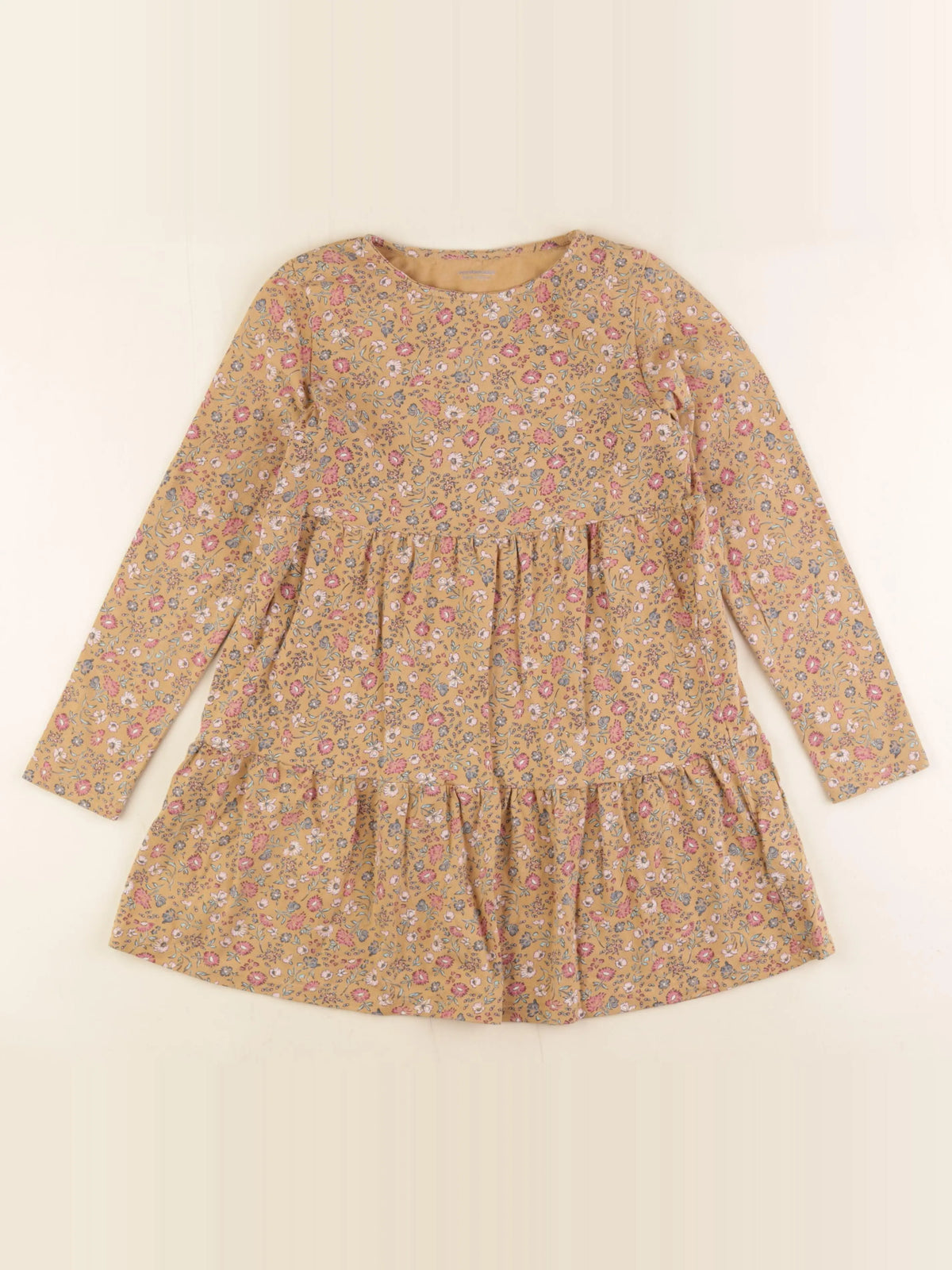 Vertbaudet - robe jaune - 8 ans