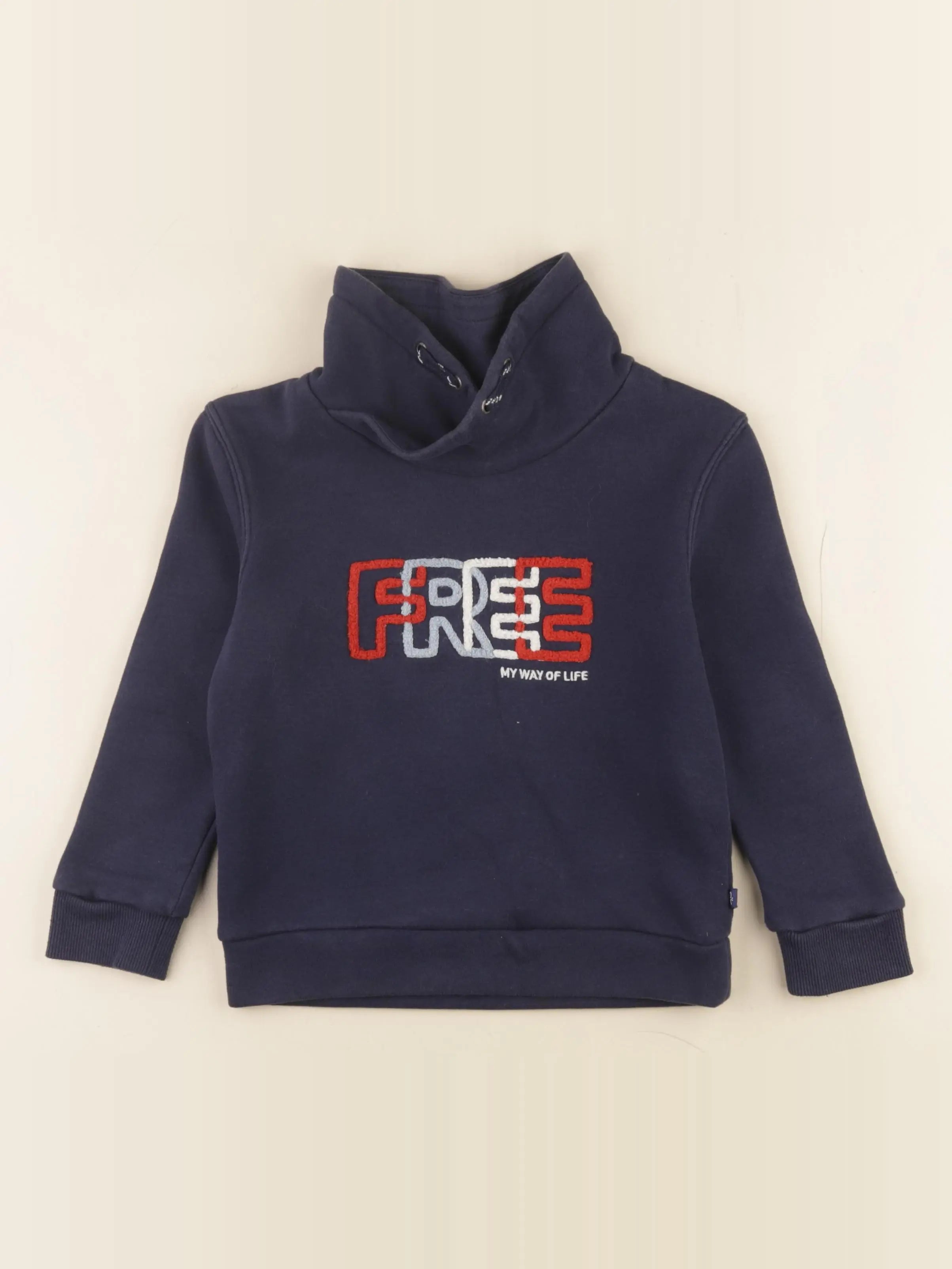 Okaidi - sweat bleu - 5 ans