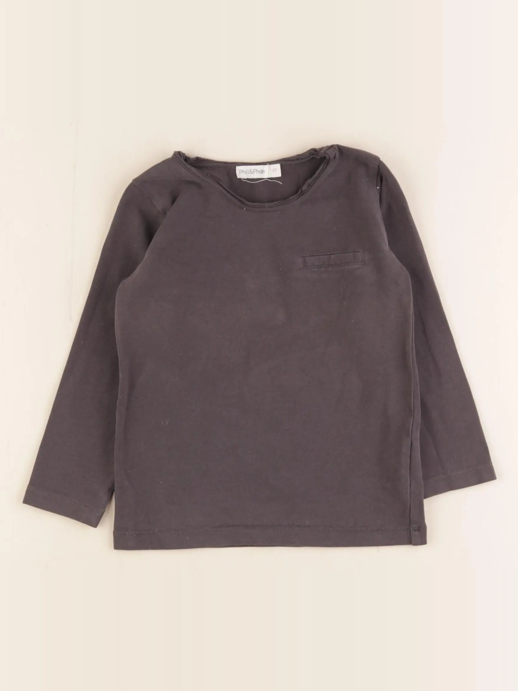 Phil & Phae - tee-shirt taupe - 24 mois