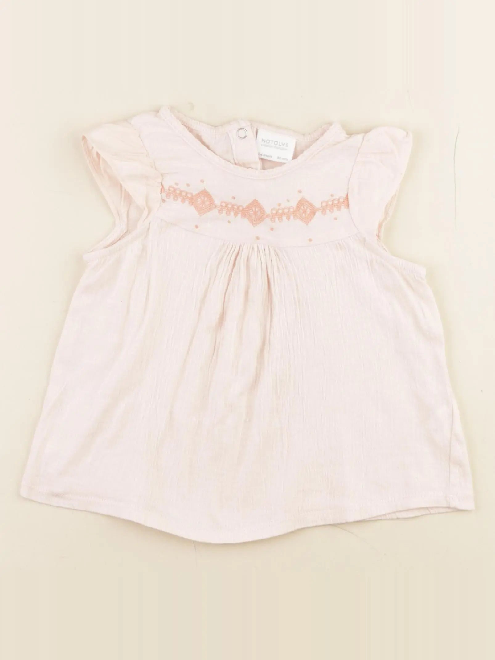 Natalys - blouse rose - 24 mois