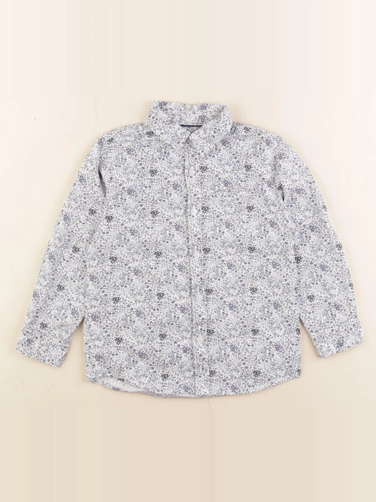 Vertbaudet - chemise bleu - 5 ans