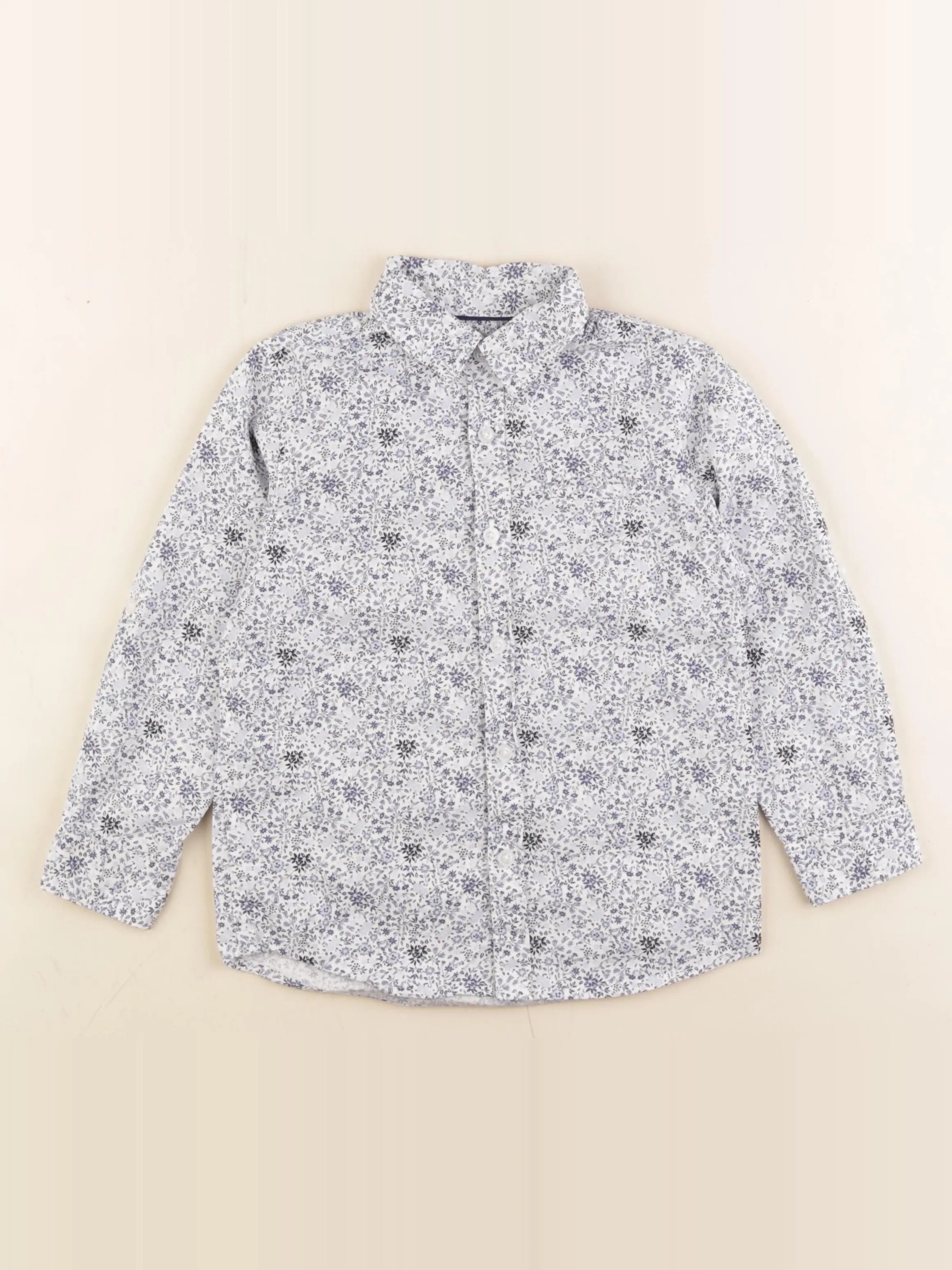 Vertbaudet - chemise bleu - 5 ans