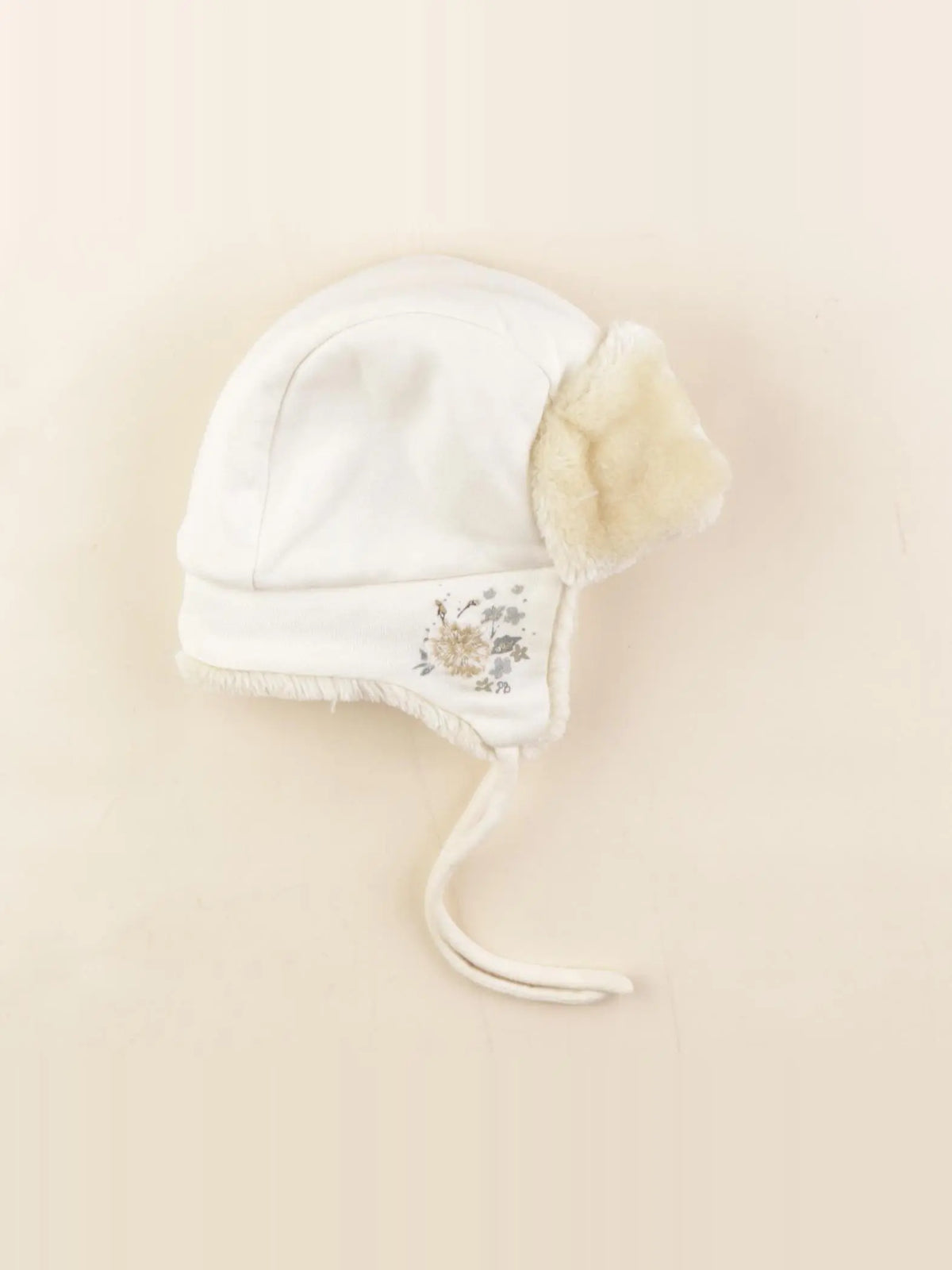 Petit Bateau - cagoule beige - 24/36 mois